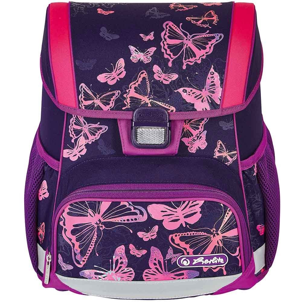 Herlitz Schulranzen Set Loop Plus 10-teilig 2026 Mädchen Butterflies