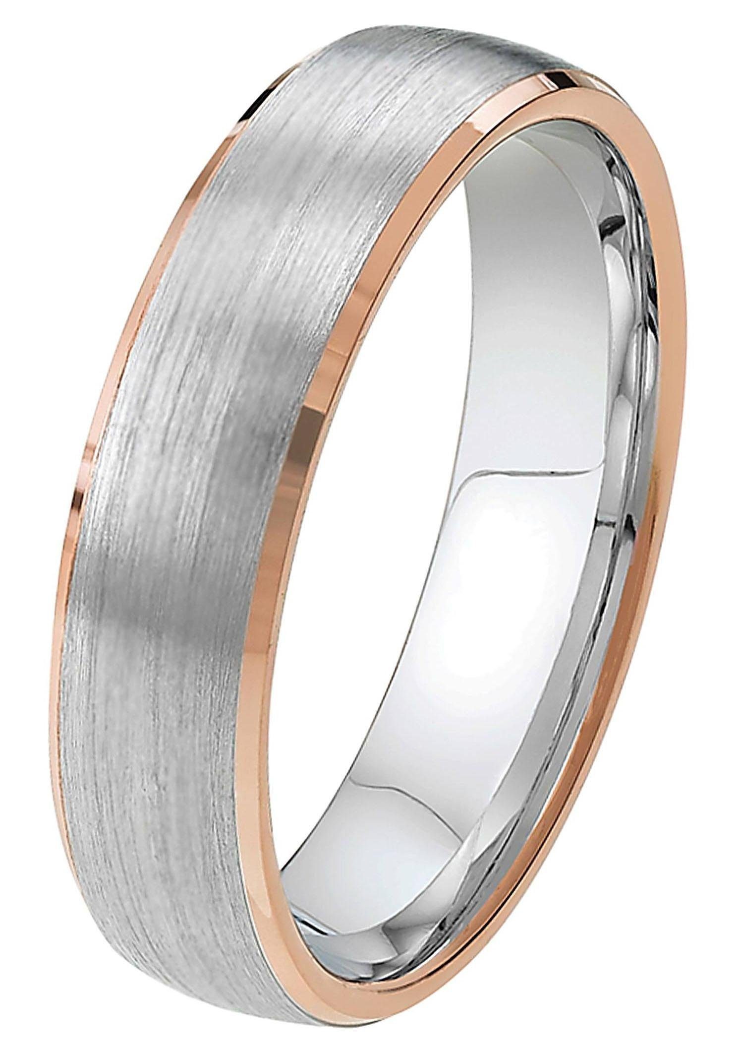 mit Ehering 925 Trauring o. Trauring Schmuck Partnerring Germany, Geschenk Silber Zirkonia LIEBE, Made in DOOSTI ohne