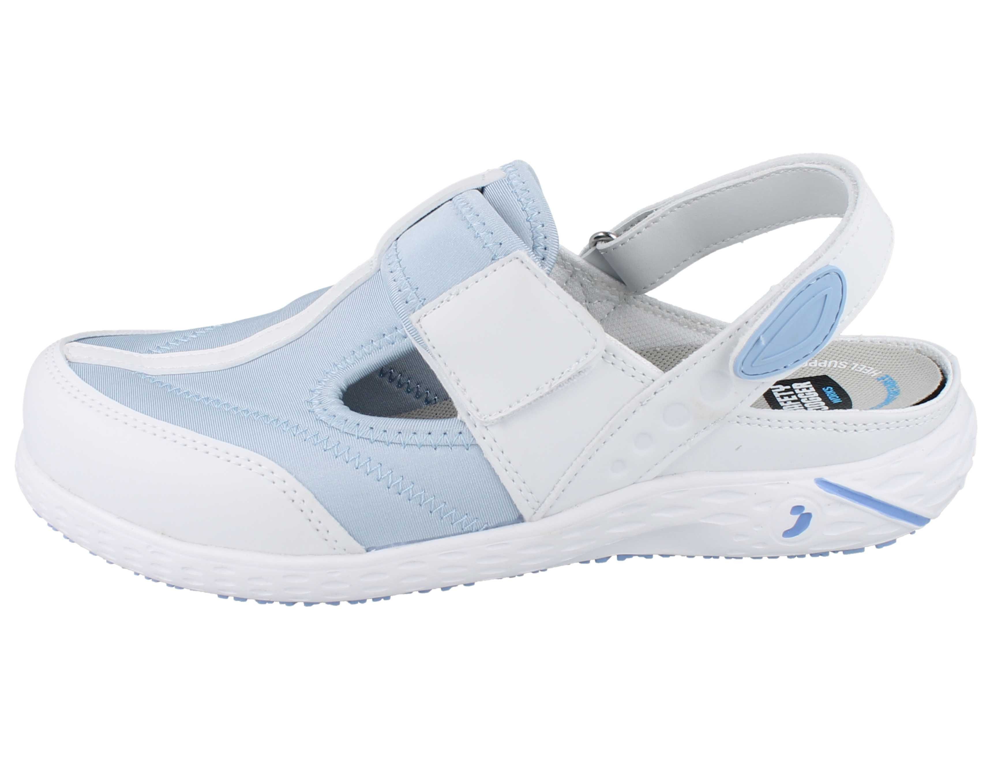 Safety Jogger SAFETY JOGGER Damen Berufsclogs hellblau - Größe: 42 Arbeitsschuh Wechselfußbett