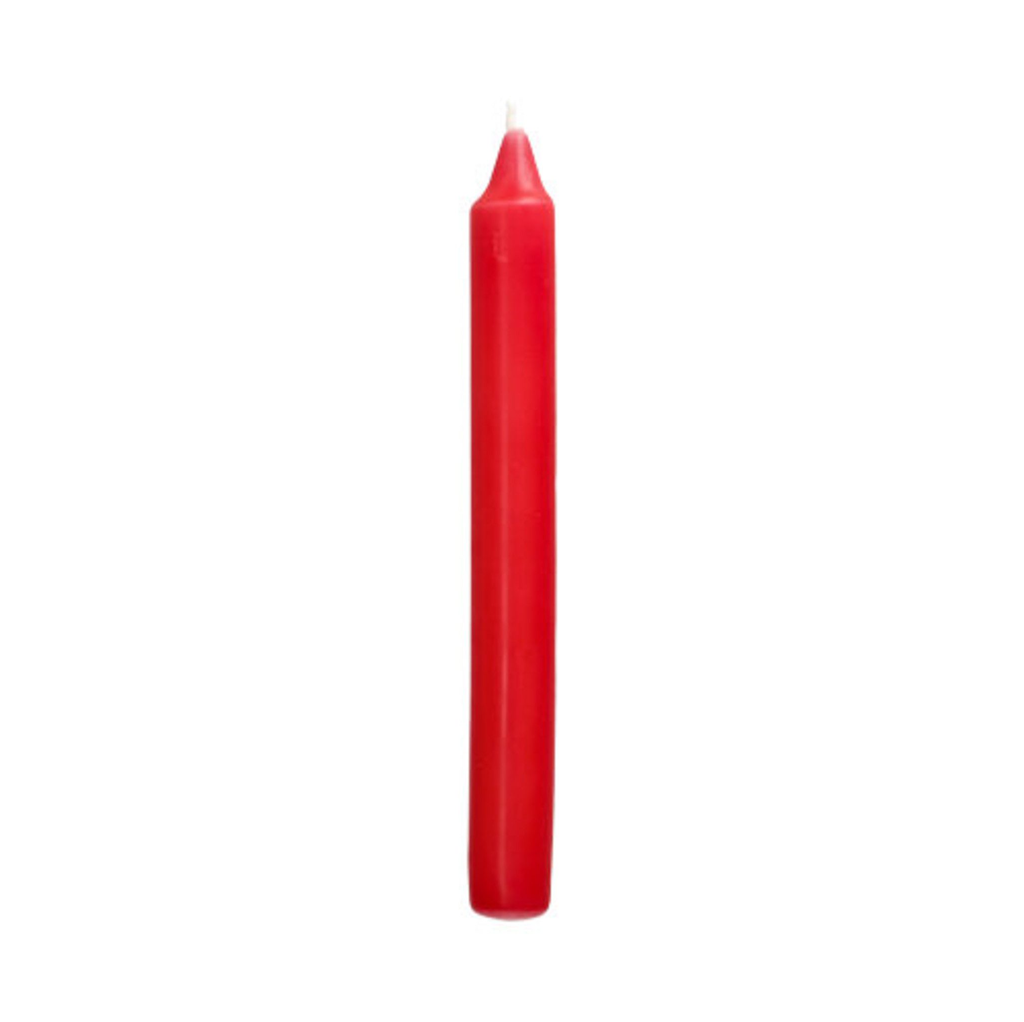 PAPSTAR Spitzkerze, Tafelkerzen 2,1x19,6cm 30 Stück Rot