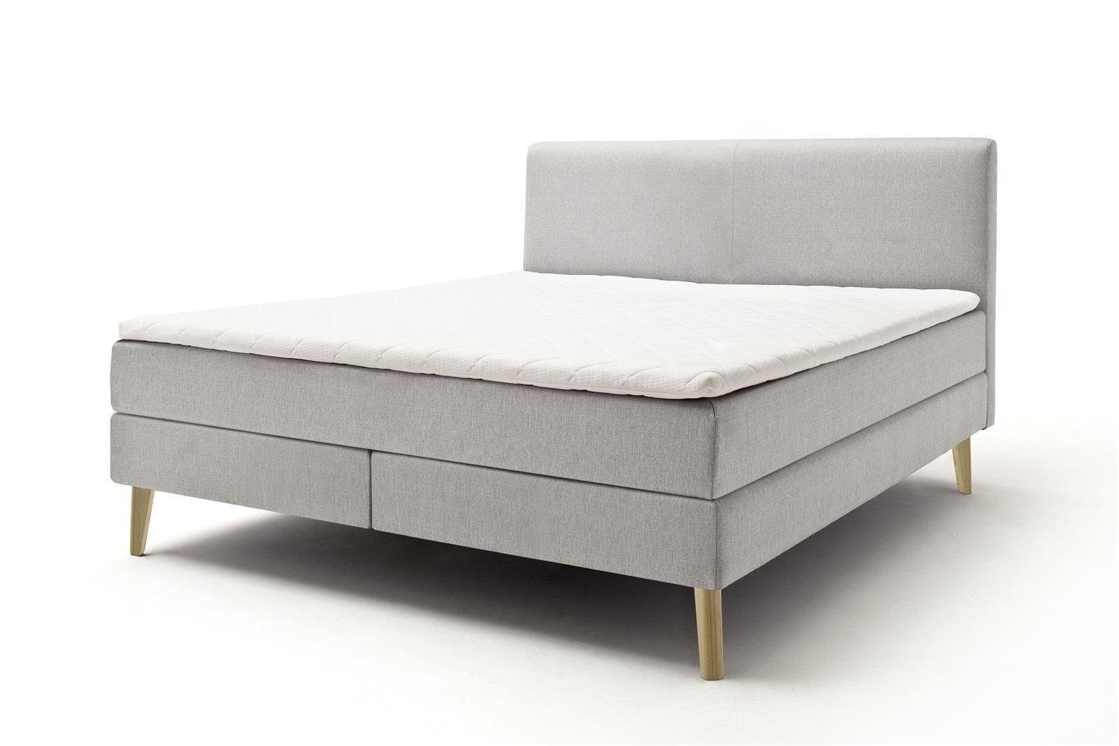 möbelando Boxspringbett Greta, 163 x 114 x 213 cm (B/H/T)
