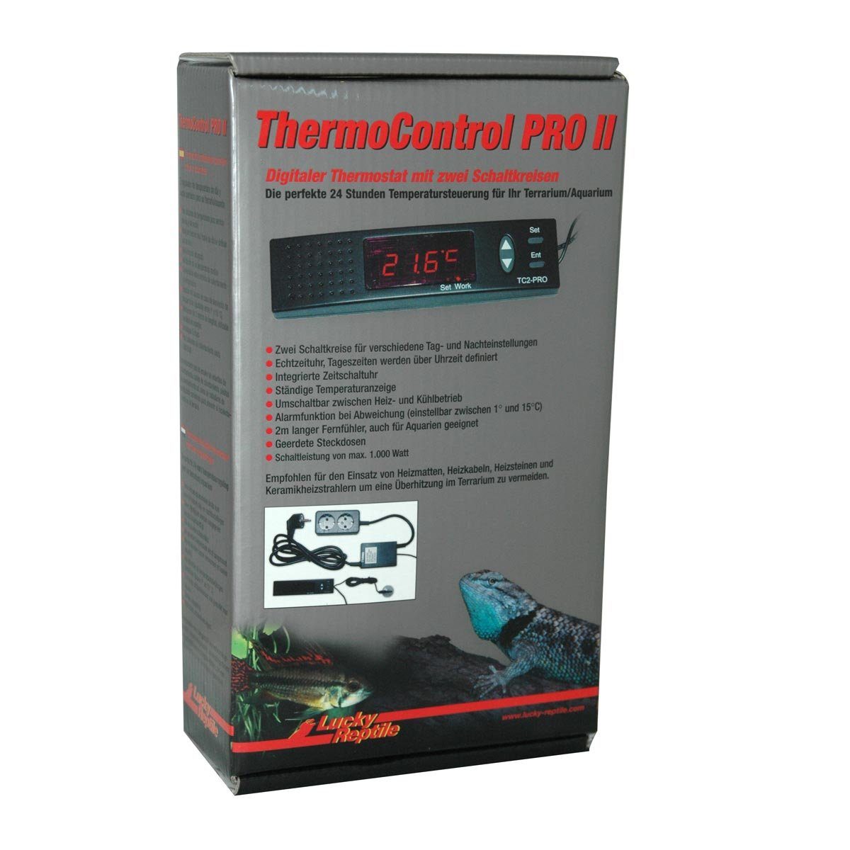 Thermo Raumthermostat Lucky Control Reptile II PRO