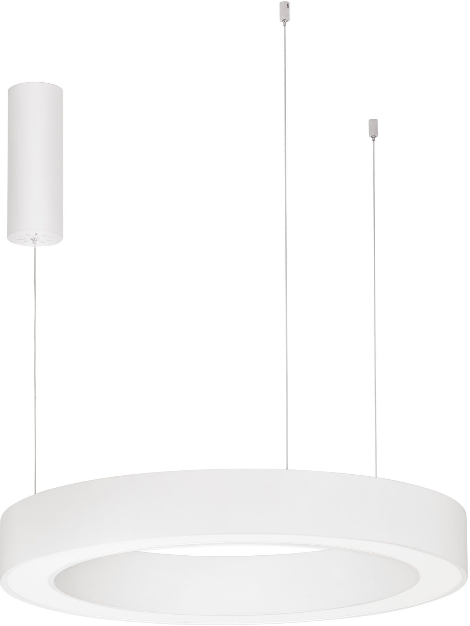 Nova Luce LED-Hängeleuchte MORBIDO, dimmbar über Fernbedienung, LED fest integriert, Warmweiß