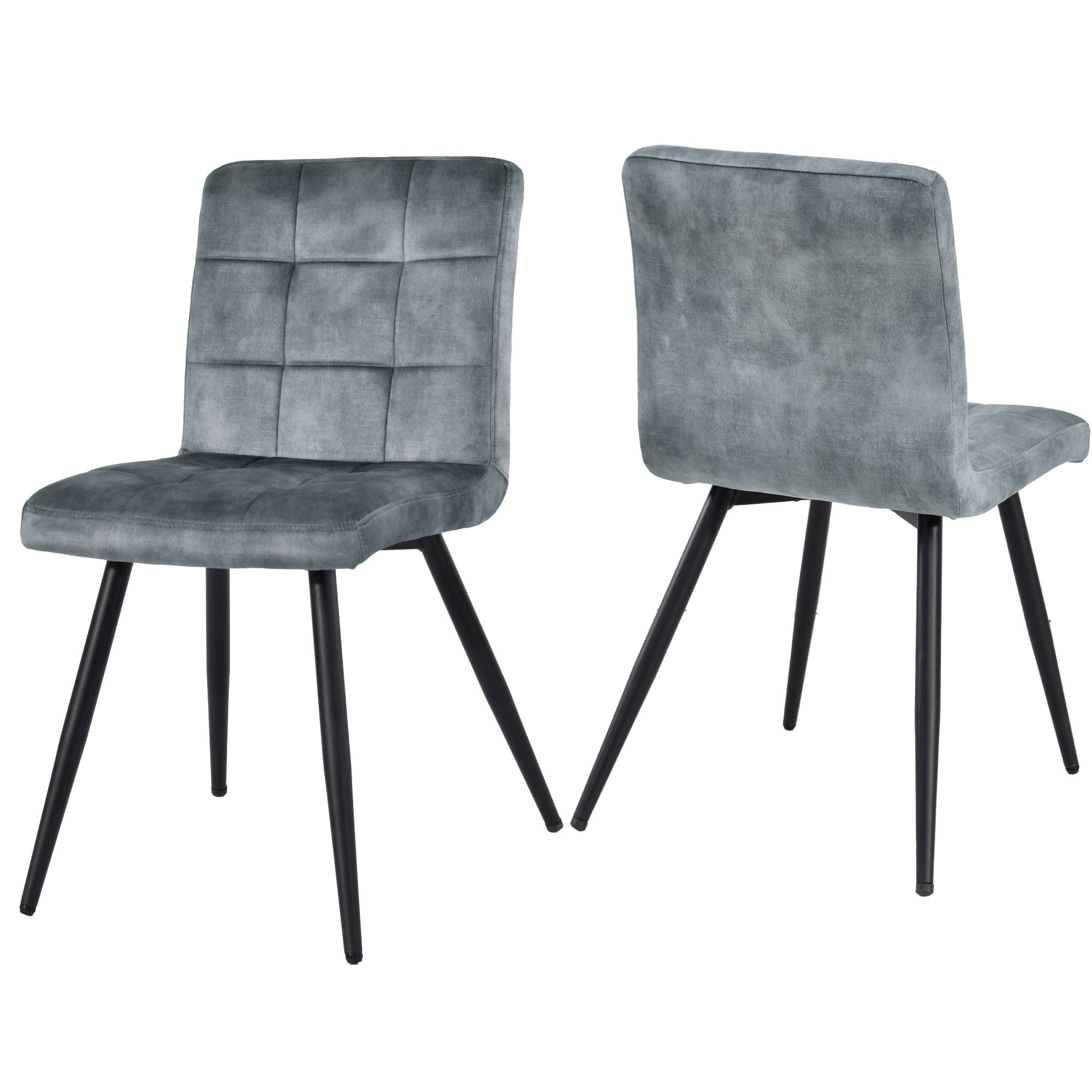 Duhome Esszimmerstuhl (8043-2), Küchenstuhl 2er Set, Wohnzimmerstuhl Polste günstig online kaufen