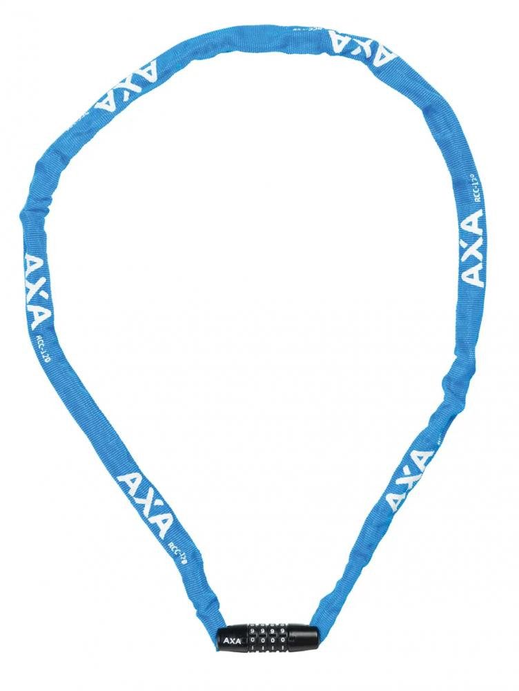 AXA Kettenschloss Axa Rigid RCC 120/3 - Schloss - 5 Kombinations-Kettenschloss - Blau 1.