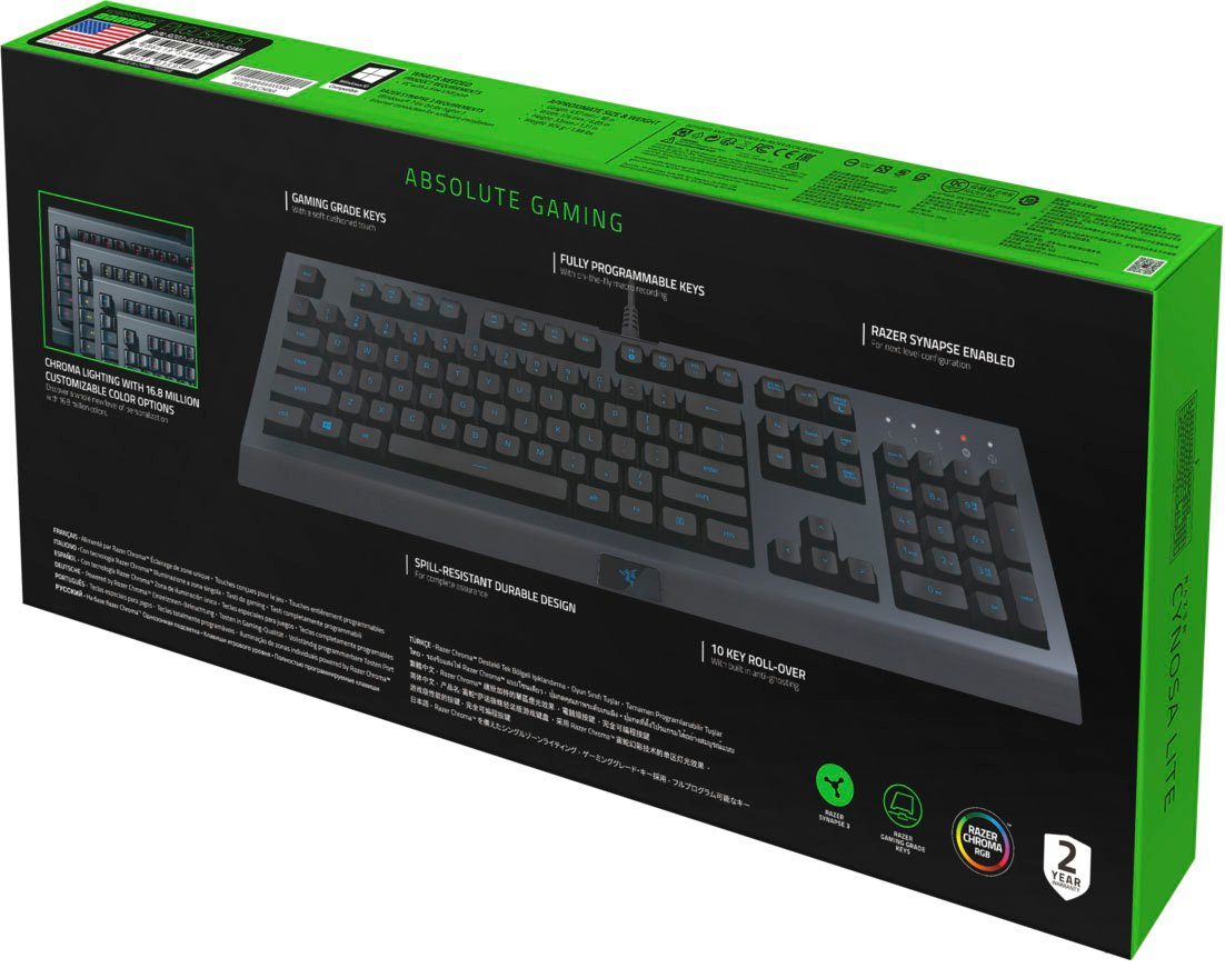 Lite RAZER Cynosa Gaming-Tastatur