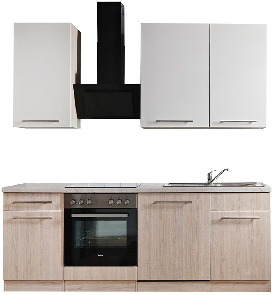 wiho Küchen Küche Filo, wahlweise mit E-Geräten, Breite 220 cm