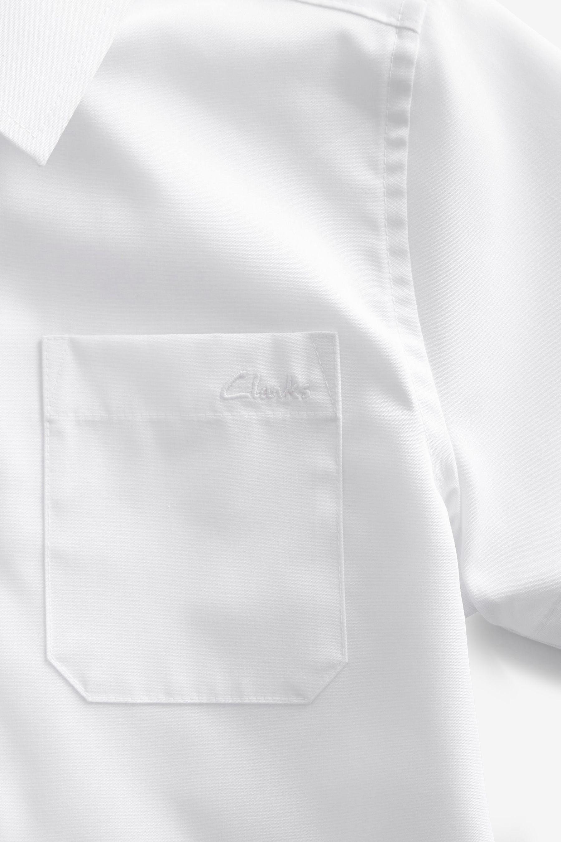 Clarks Kurzarmhemd Clarks Schulhemden Jungen 2er-Pack – Kurzarm (2-tlg)