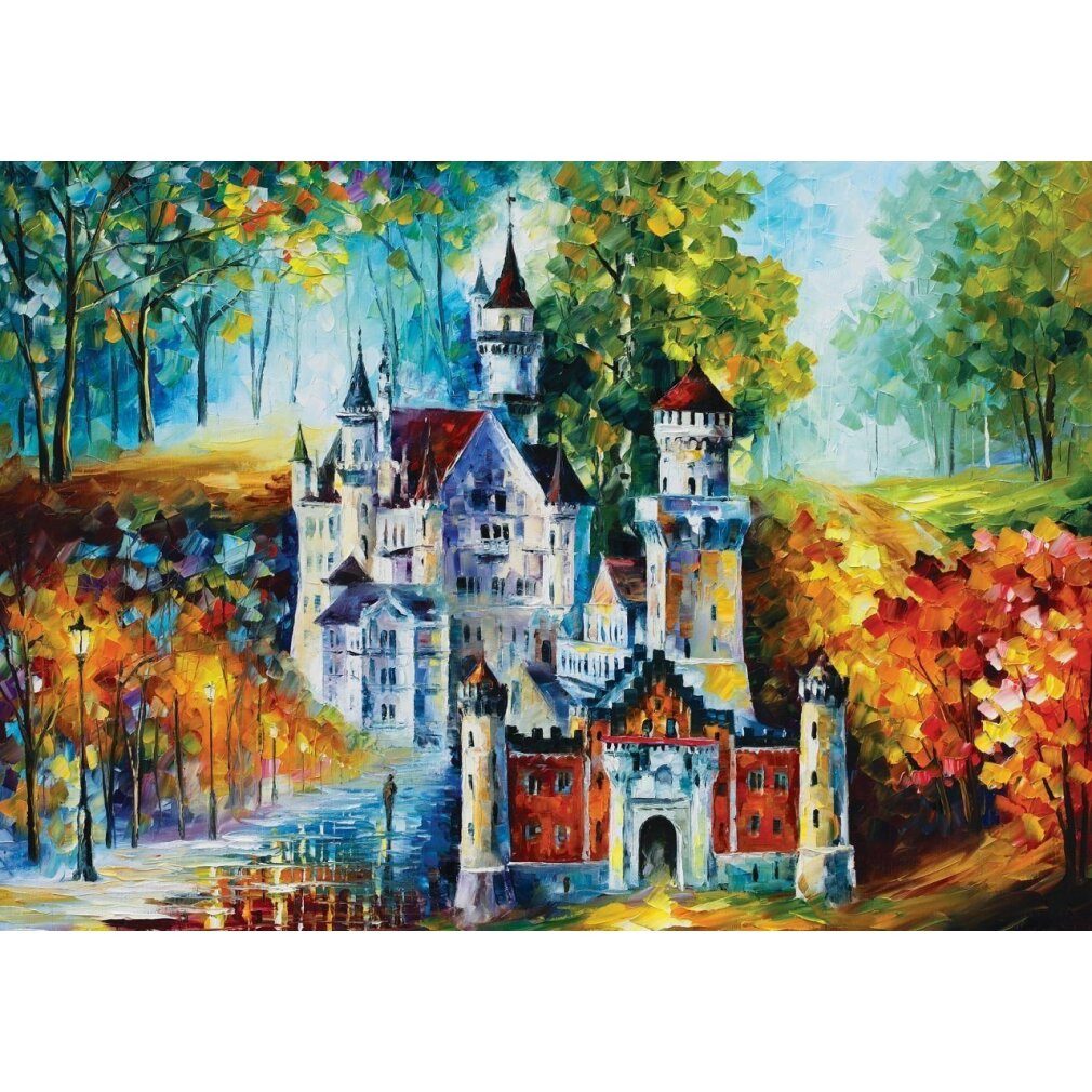 ART PUZZLE Puzzle Puzzle Schloss Neuschwanstein 1500 Teile, Puzzleteile