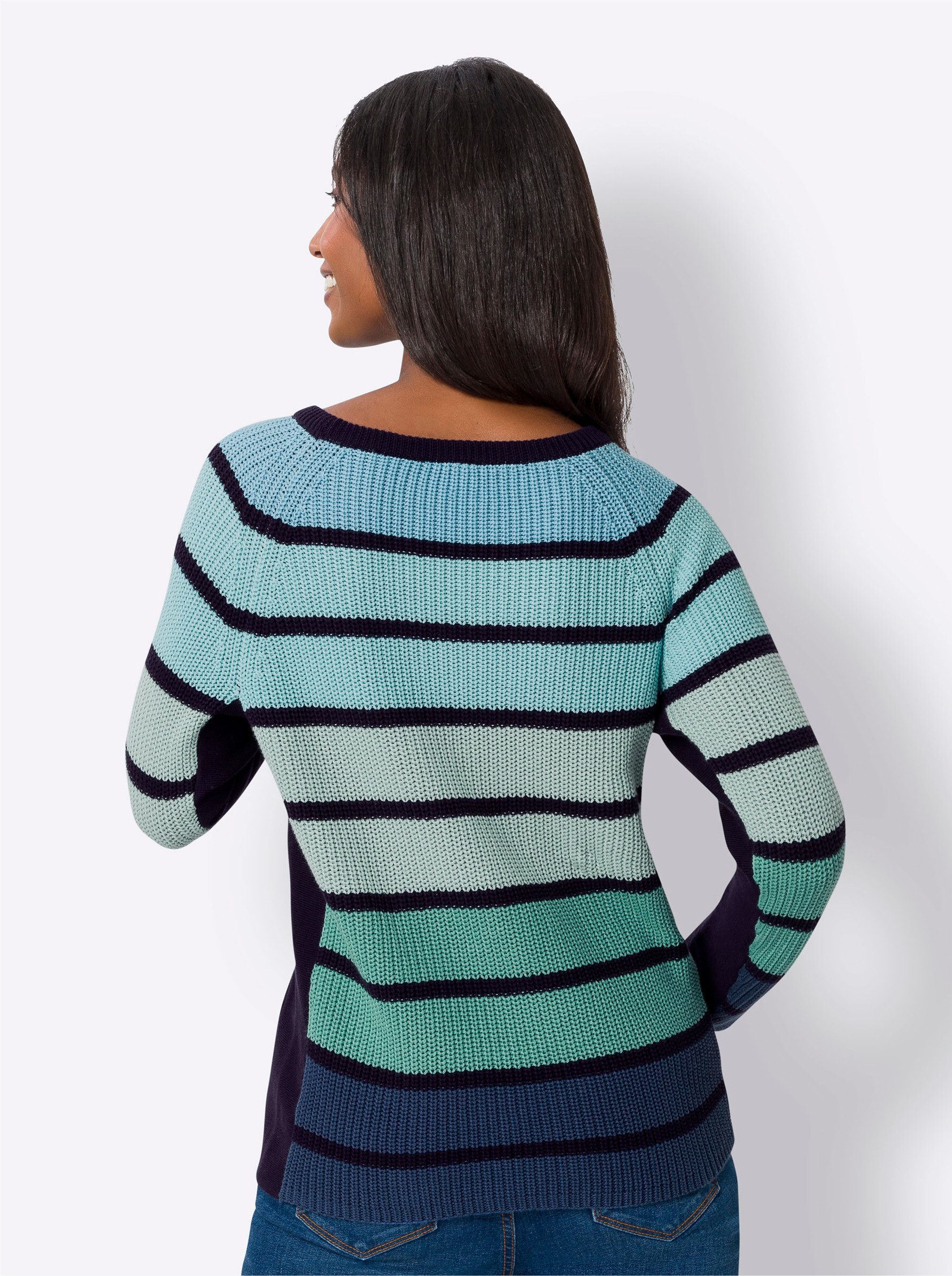 heine Strickpullover Streifenpullover günstig online kaufen