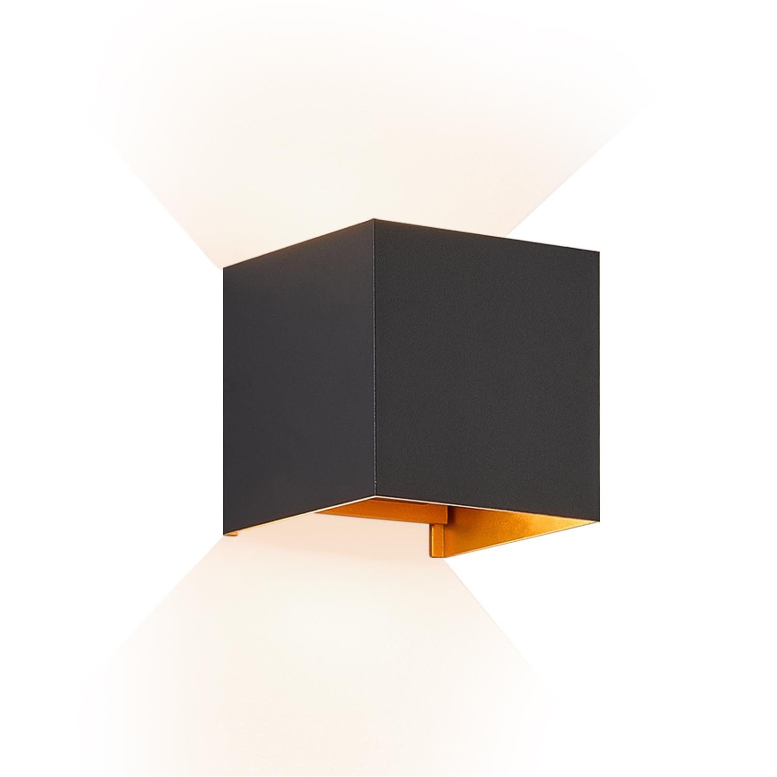 Nettlife LED Wandleuchte LED Wandleuchten Aussen Warmweiß Wandlampe, Außen, günstig online kaufen