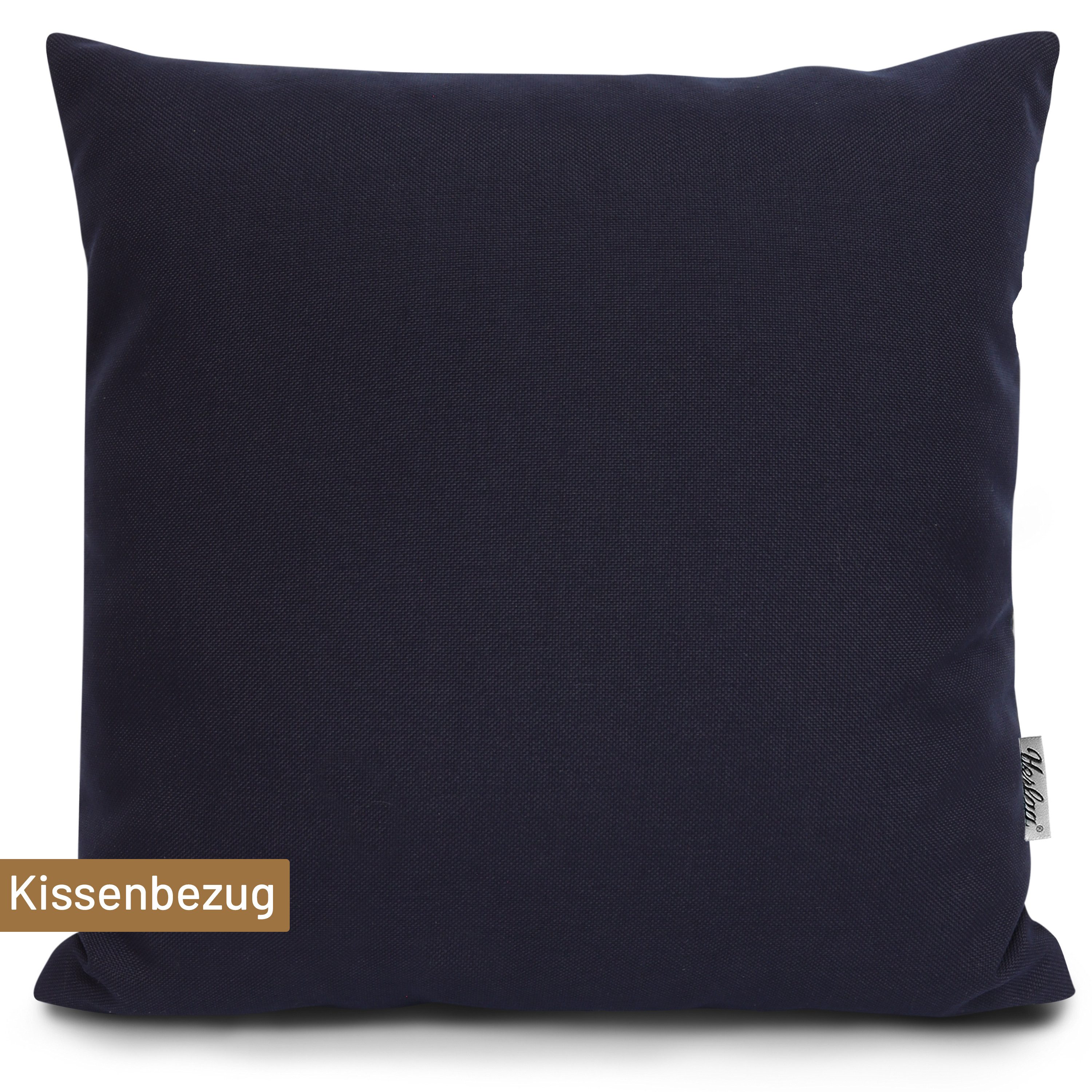 Herlag Dekokissen SUNNY Outdoorkissen Bezug, Garten, 40x40cm oder 50x50cm, Wetterfest, 9 Farben, Nur Hülle