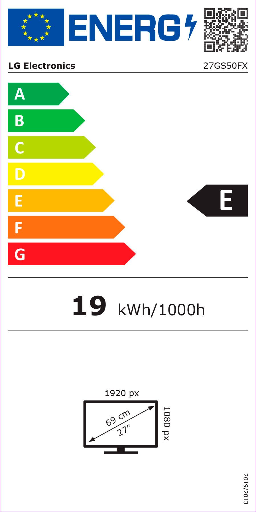 Energieeffizienzklasse: 