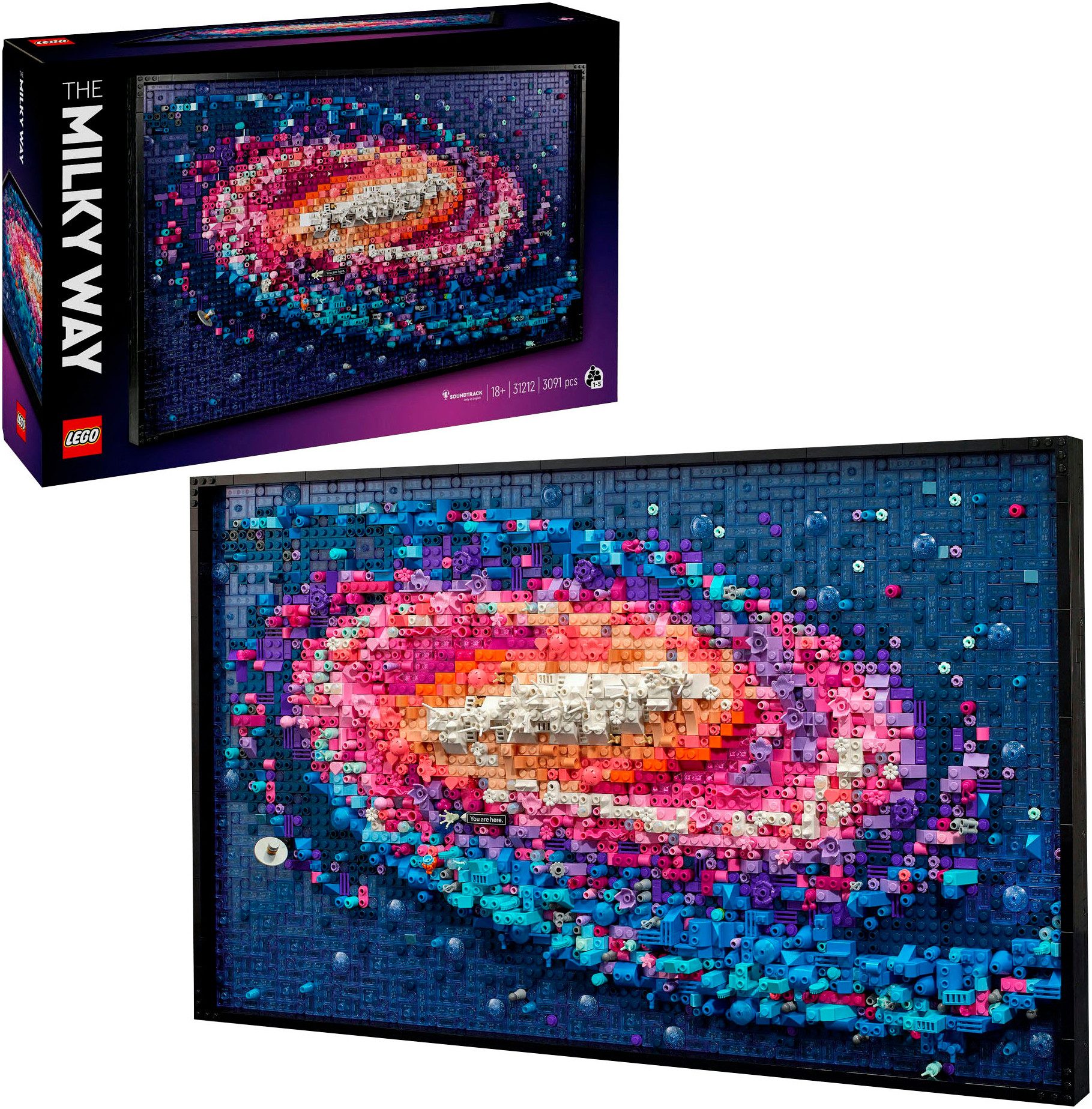 LEGO® Die Milchstraßen-Galaxie (31212), LEGO ART günstig online kaufen