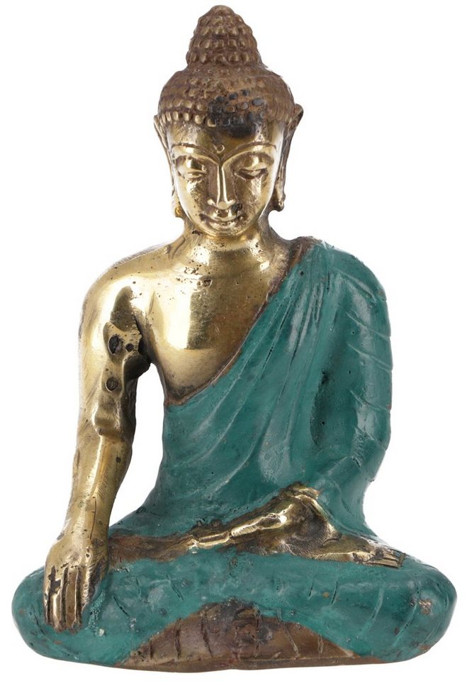 Guru-Shop Buddhafigur \u00bbBuddha Statue aus Messing Akshobaya Buddha 9 cm ...