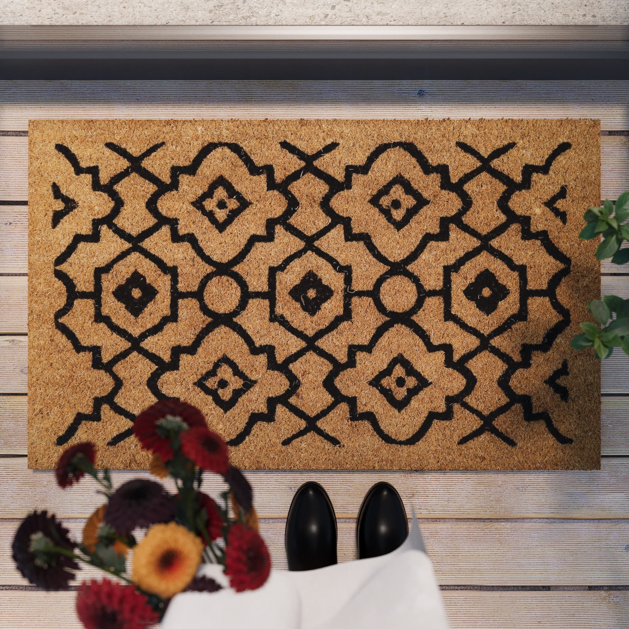 Wecon home Fußmatte Posh Palace, rechteckig, günstig online kaufen