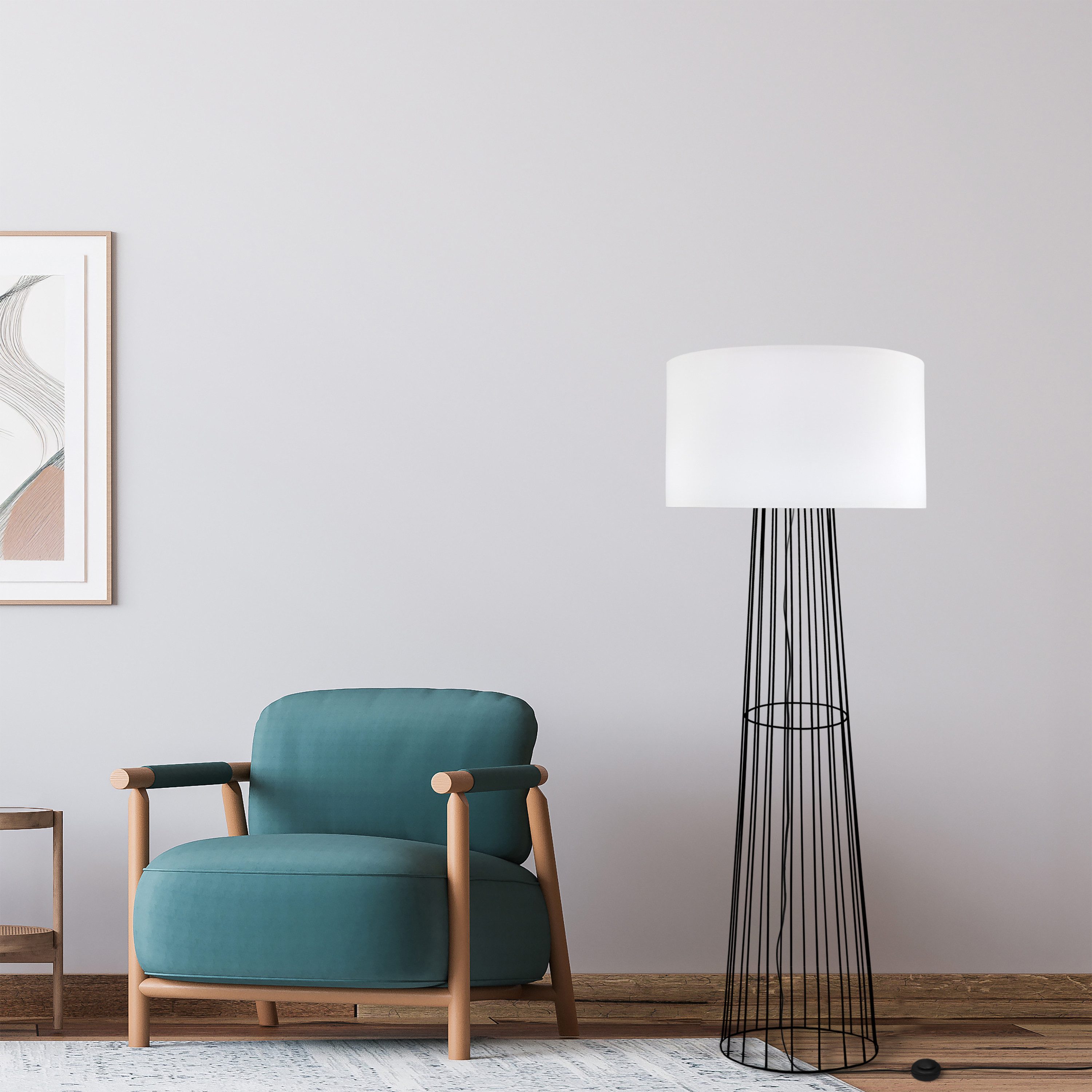 MeLiTec LED Stehlampe Swan, LED wechselbar, günstig online kaufen