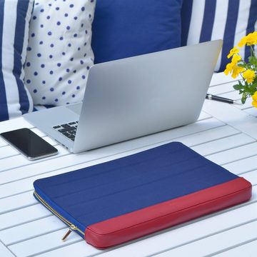 KMP Creative Lifesytle Product Laptoptasche Sleeve für MacBook Air 13 Blue/Red (1-tlg)