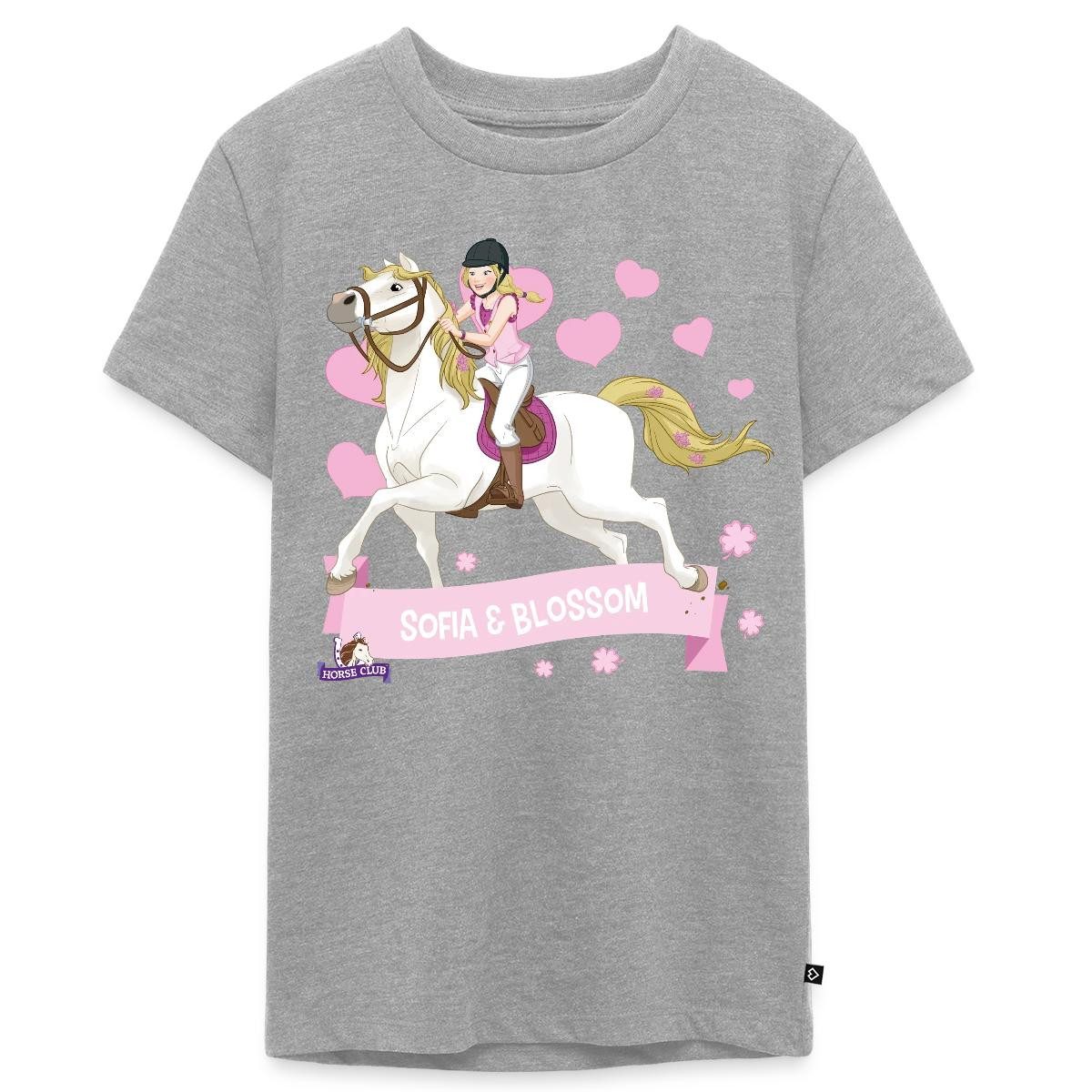 T-Shirt Schleich Horse Club Sofia & Blossom reiten aus Teenager Premium T-Shir