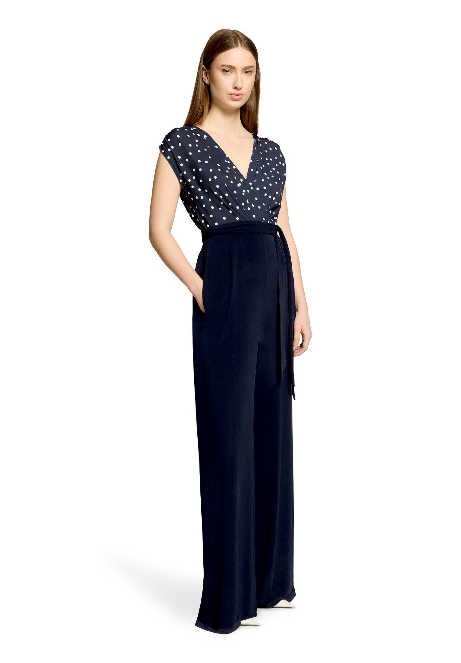 Vera Mont Overall Damen mit Bundfalten (1-tlg)