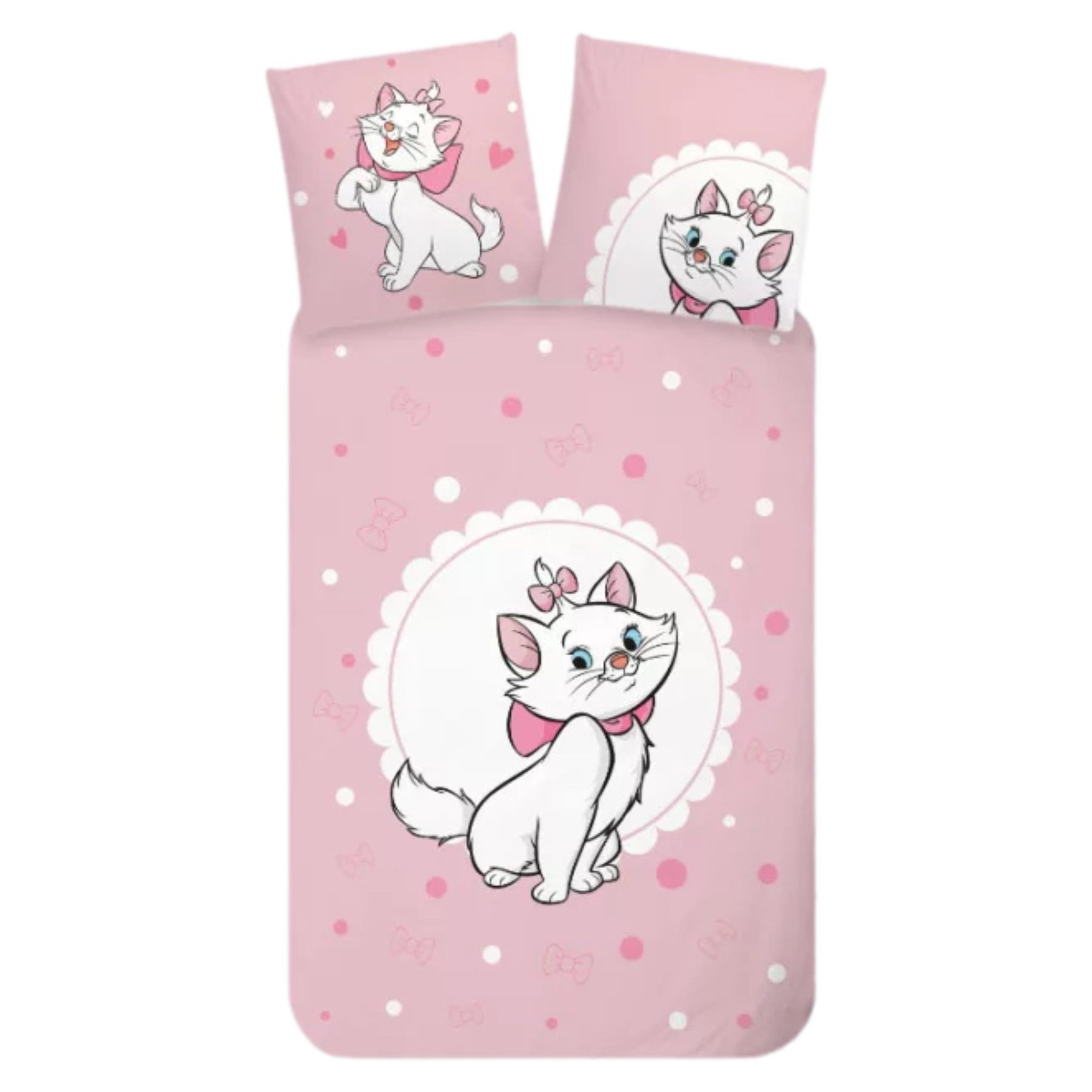 Disney Babybettwäsche Aristocats 100 x 135 cm 40 x 60 cm Baumwolle Bettbezug Kissenbezug, Baumwolle