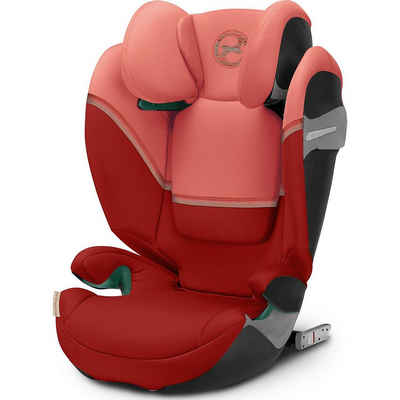 Cybex Autokindersitz Auto-Kindersitz SOLUTION S2 i-Fix, Hibiscus Red