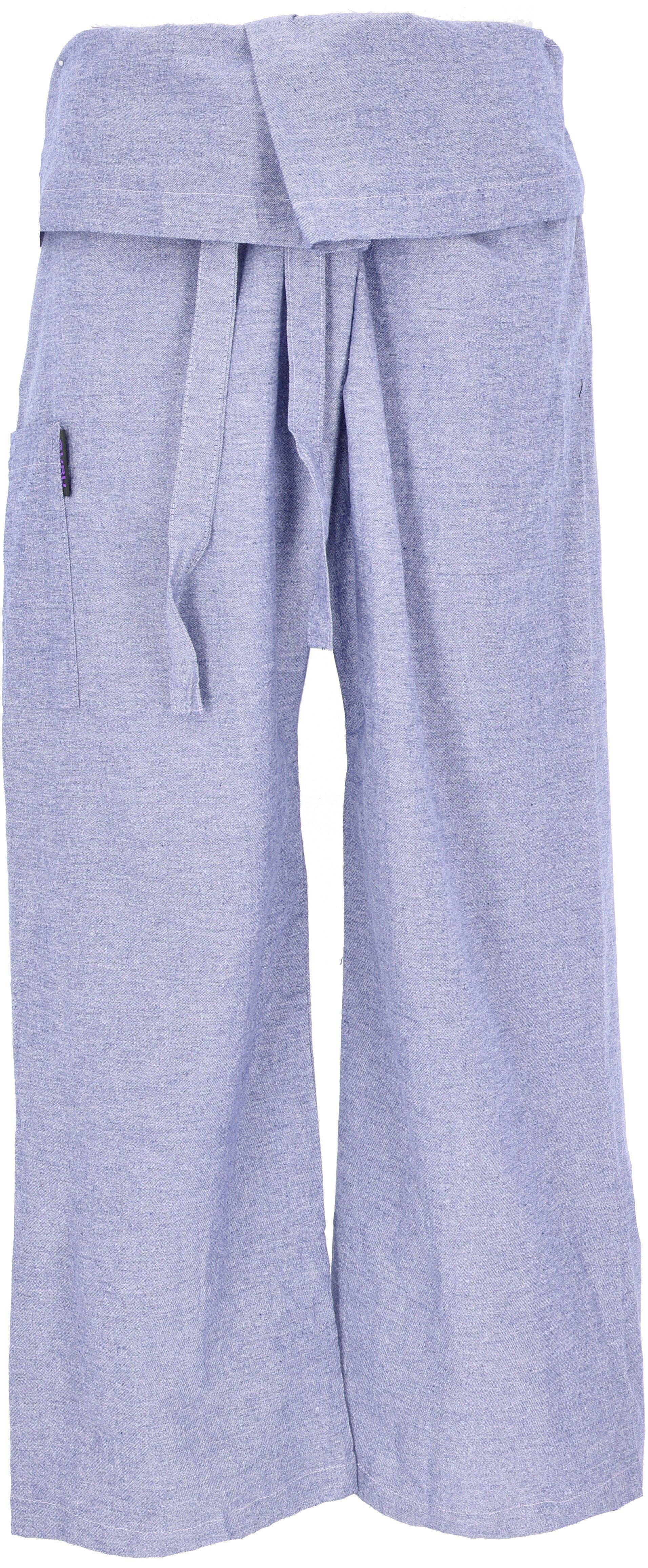 Guru-Shop Relaxhose Thai Fischerhose aus fester Baumwolle,.. Ethno Style, alternative Bekleidung
