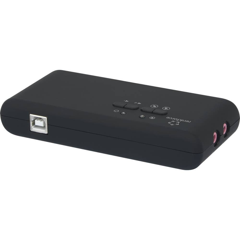 Renkforce Externe USB 7.1 Kanal Soundkarte USB RF-4355800 Soundkarte, Digitalausgang, externe Lautstärkenregelung