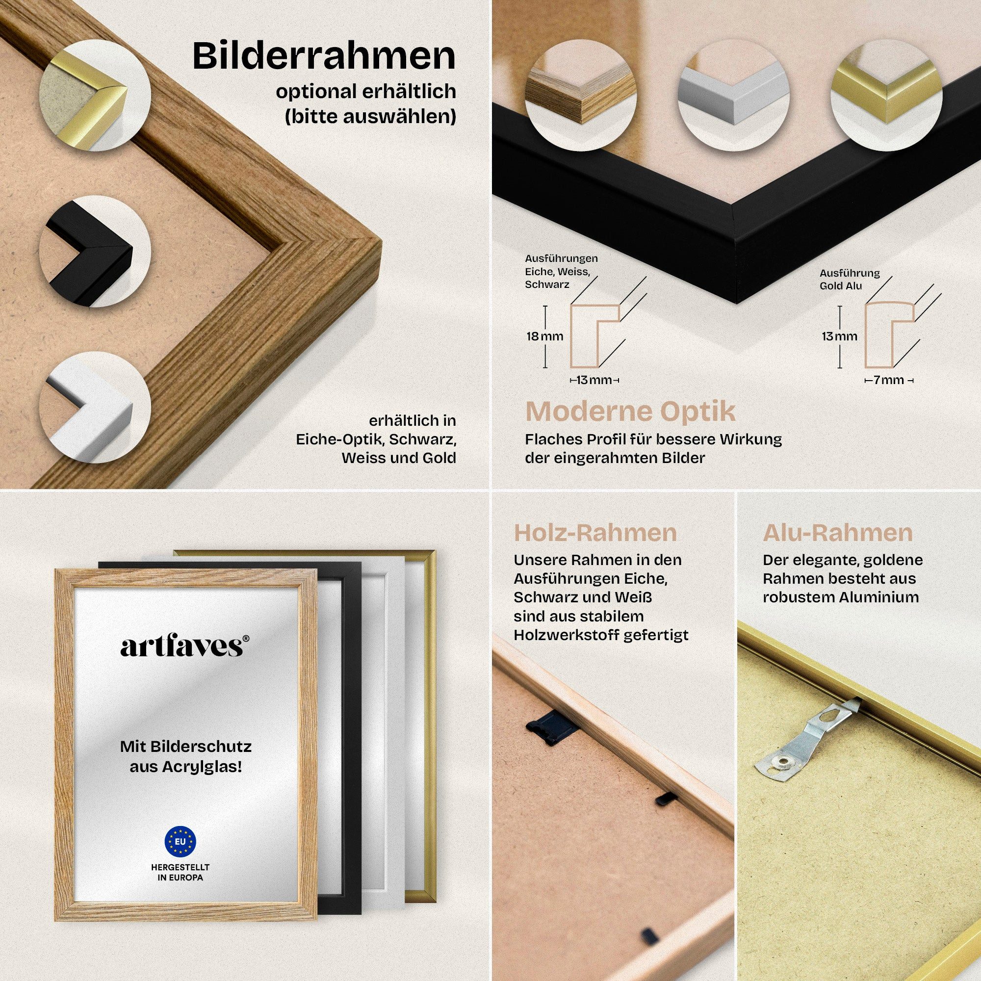 ARTFAVES Bilder-Collage Poster Set Funny Bathroom I mehrteilige Bilderwand günstig online kaufen