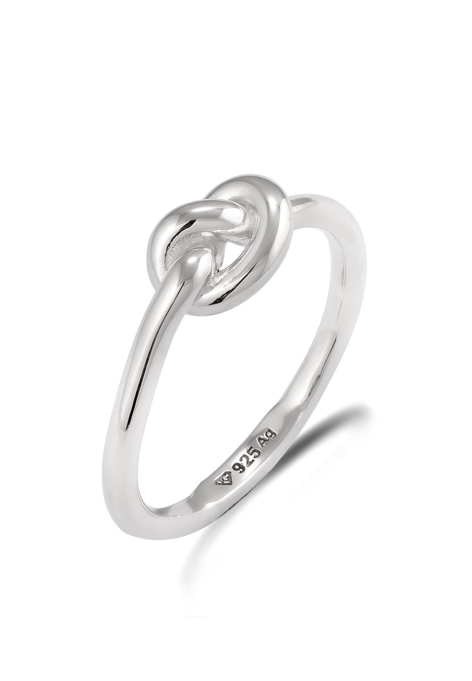 Silberring Knoten 925 Sterling Silber