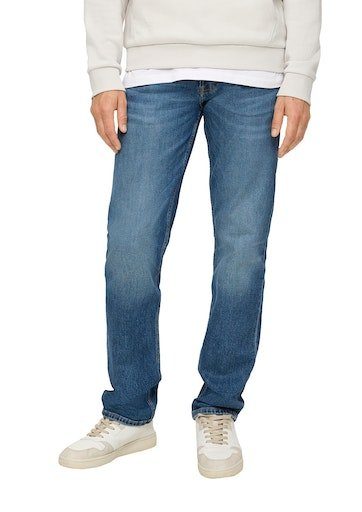 QS Bequeme Jeans mit Nahtdesign an den Gesäßtaschen blue 34