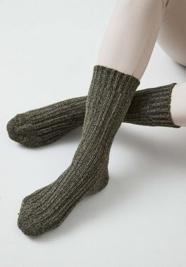 SNOCKS Norwegersocken Wintersocken für Damen & Herren (2-Paar) aus warmem Material mit SNOCKS-Label