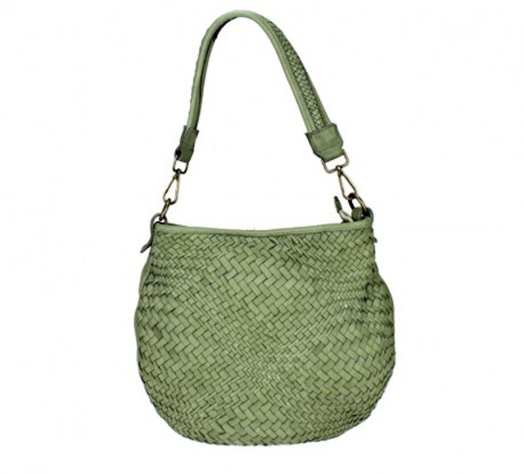 Handtasche Alesa Designer Ledertasche Schultertasche Umhängetasche