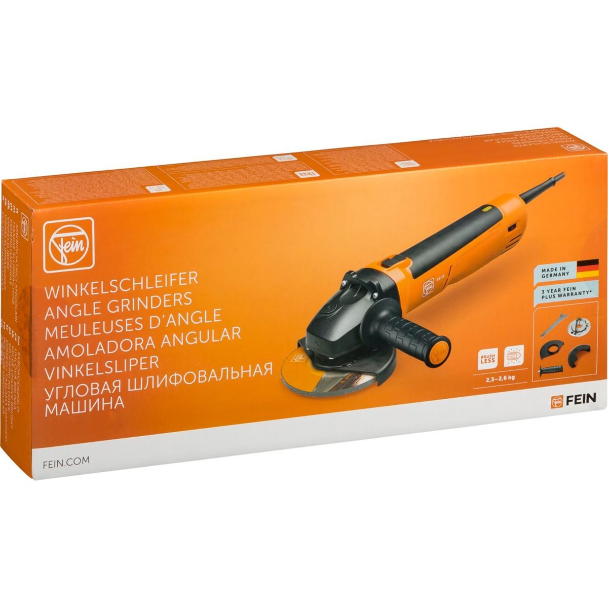 Fein Winkelschleifer CG 15-125 BL Winkelschleifer