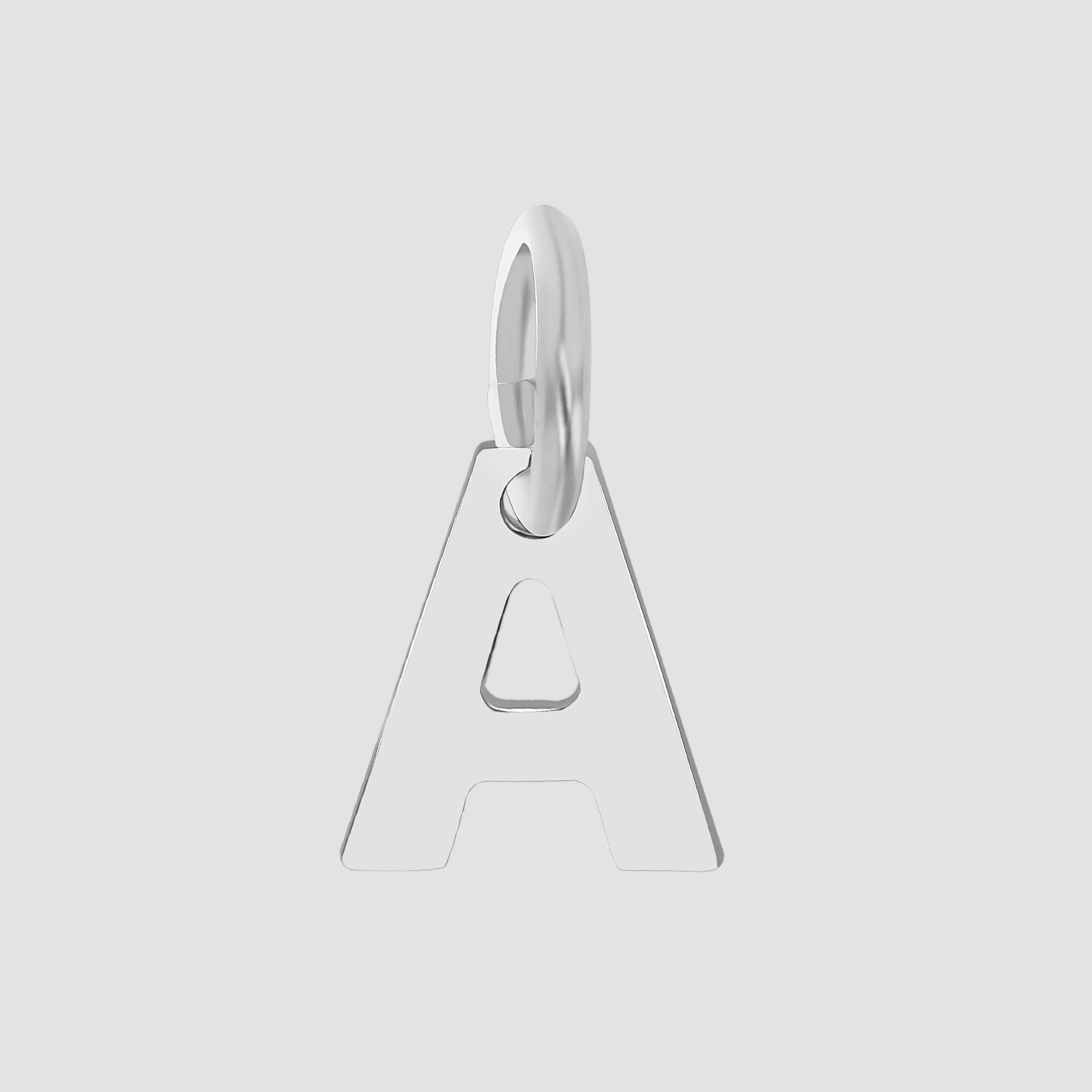 Buchstabenanhänger Anhänger – Buchstabe N Buchstabenanhänger aus 925 Silber