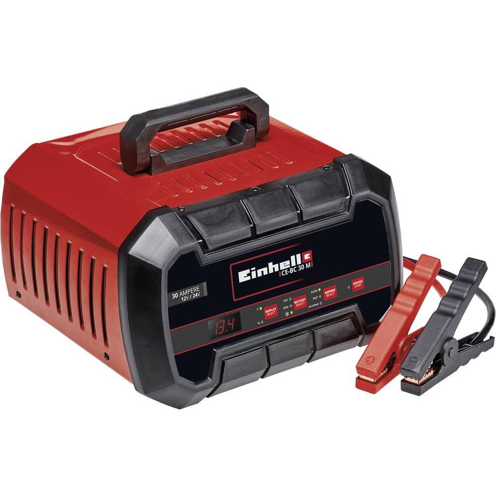 Einhell Batterie-Ladegerät 1002275 Autobatterie-Ladegerät (Ladeüberwachung, Ladungserhaltung, Starthilfe)