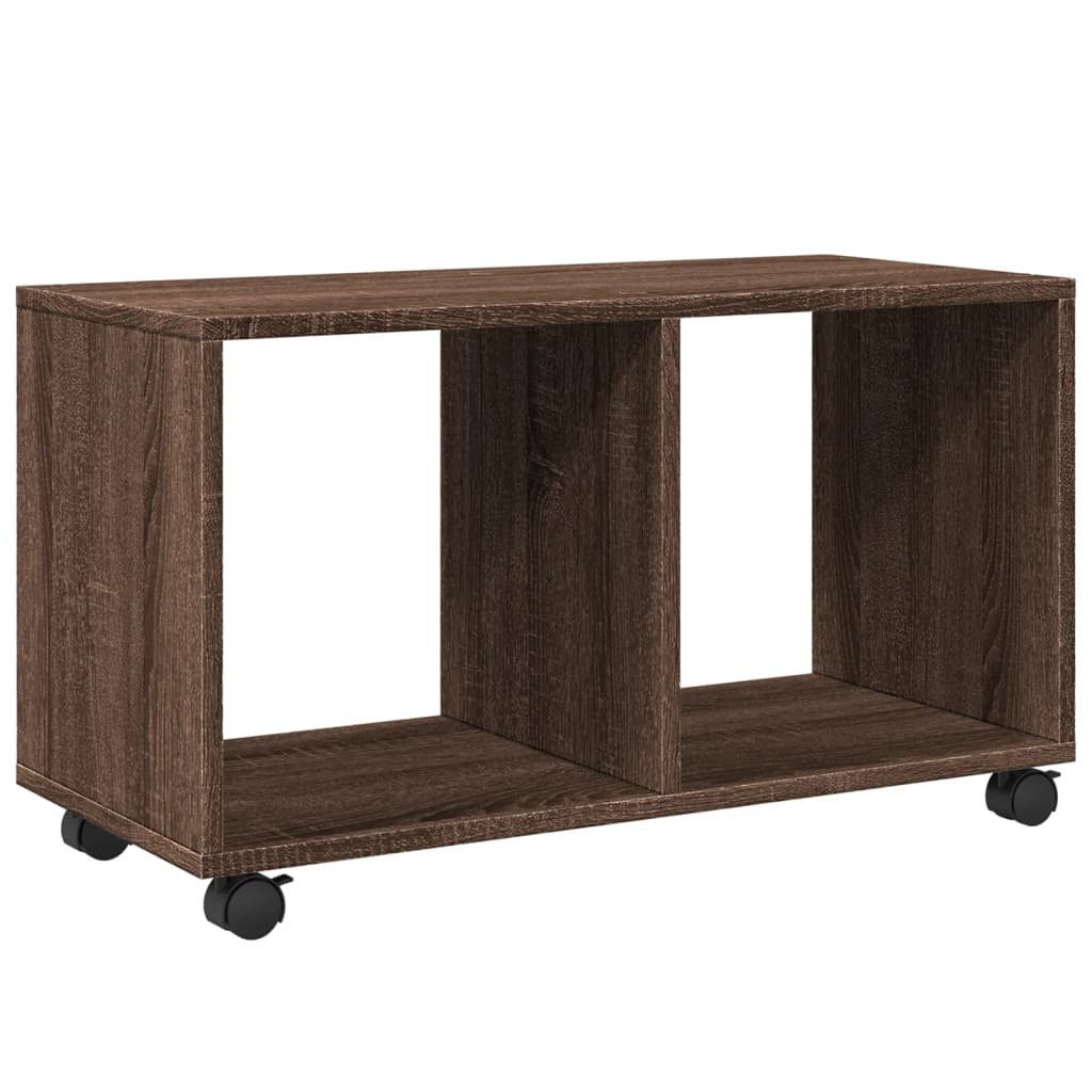 vidaXL Beistelltisch Rollschrank Braun Eichen-Optik 72x33x42,5 günstig online kaufen