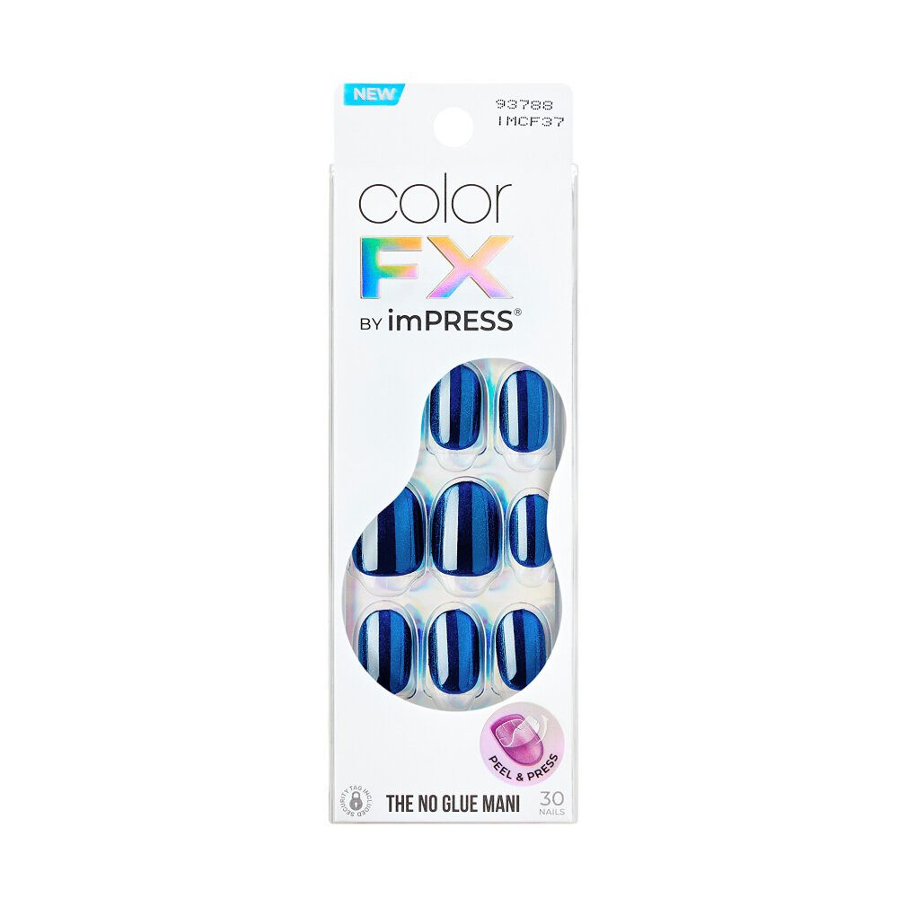 Kiss Nageldesign Zubehör Selbstklebende Nägel iMPRESS Color FX (Reconnect) 30 Stück
