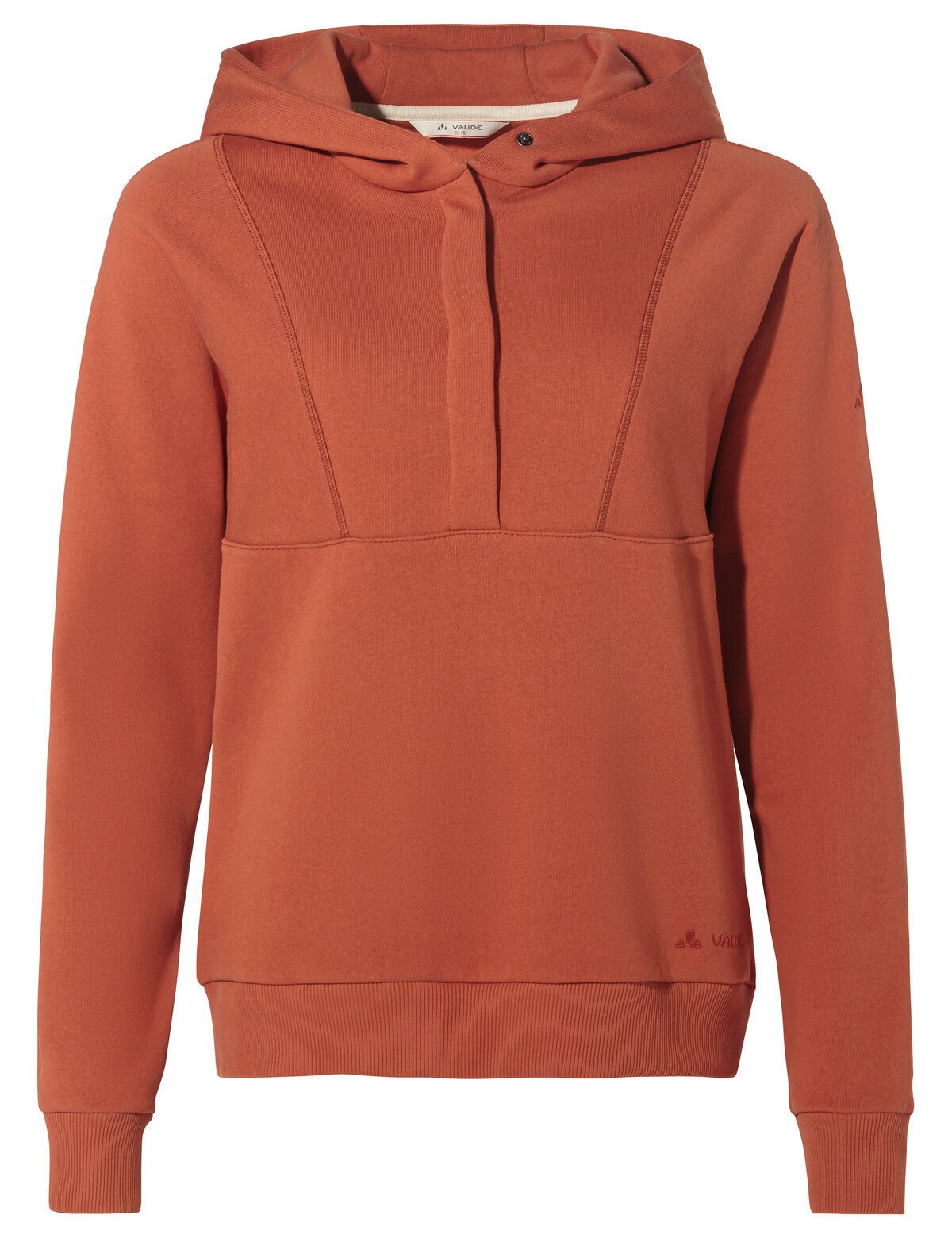 VAUDE Rundhalspullover Women's Manukau Hoody IV (1-tlg) sportiver Damen Kapuzenpullover für Alltag und Freizeit