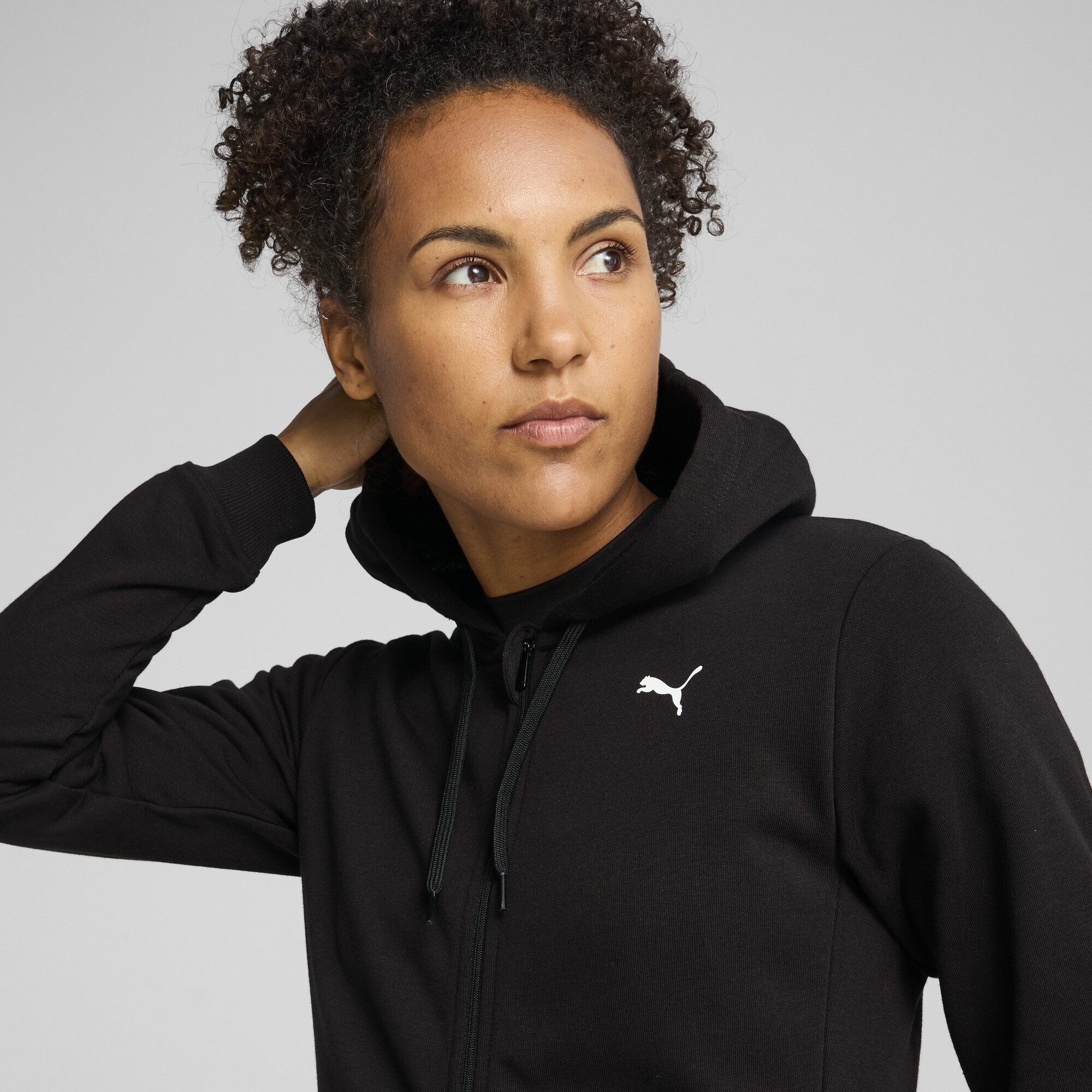 PUMA Sweatjacke TAD ESSENTIALS Hoodie Damen