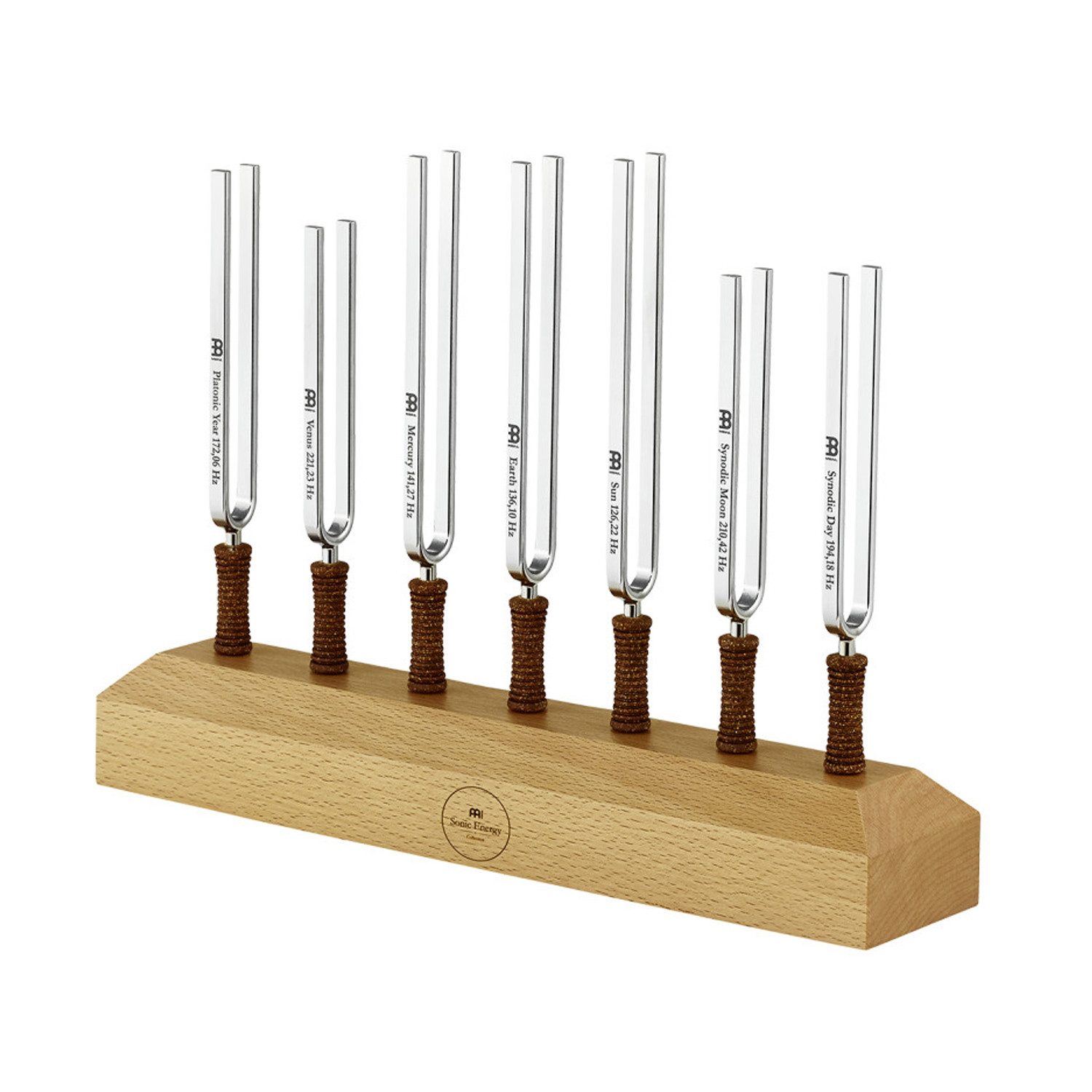 Chime Meinl Sonic Energy TF-SET-CHA-7 Stimmgabel Chakra-Set 7-teilig