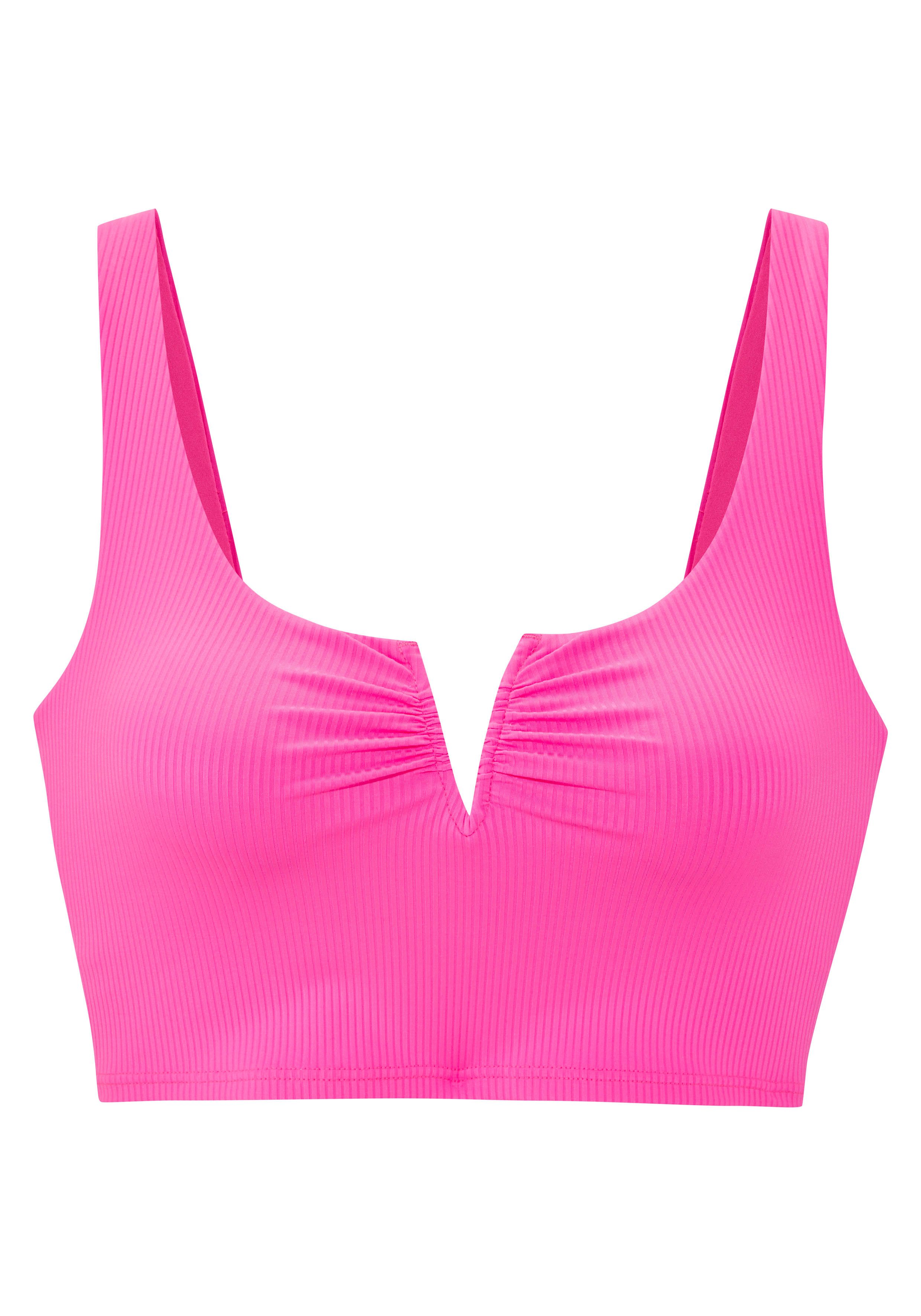 Venice Beach Crop-Bikini-Top Lucky, mit V-Bügel günstig online kaufen