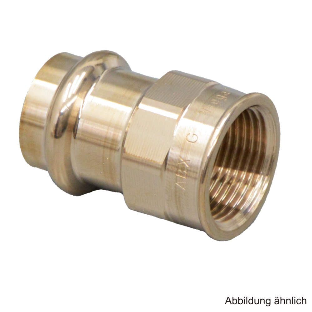 Viega Wasserrohr Viega Seapress Übergangsstück mit IG, Modell 0312, 28 mm x 1"