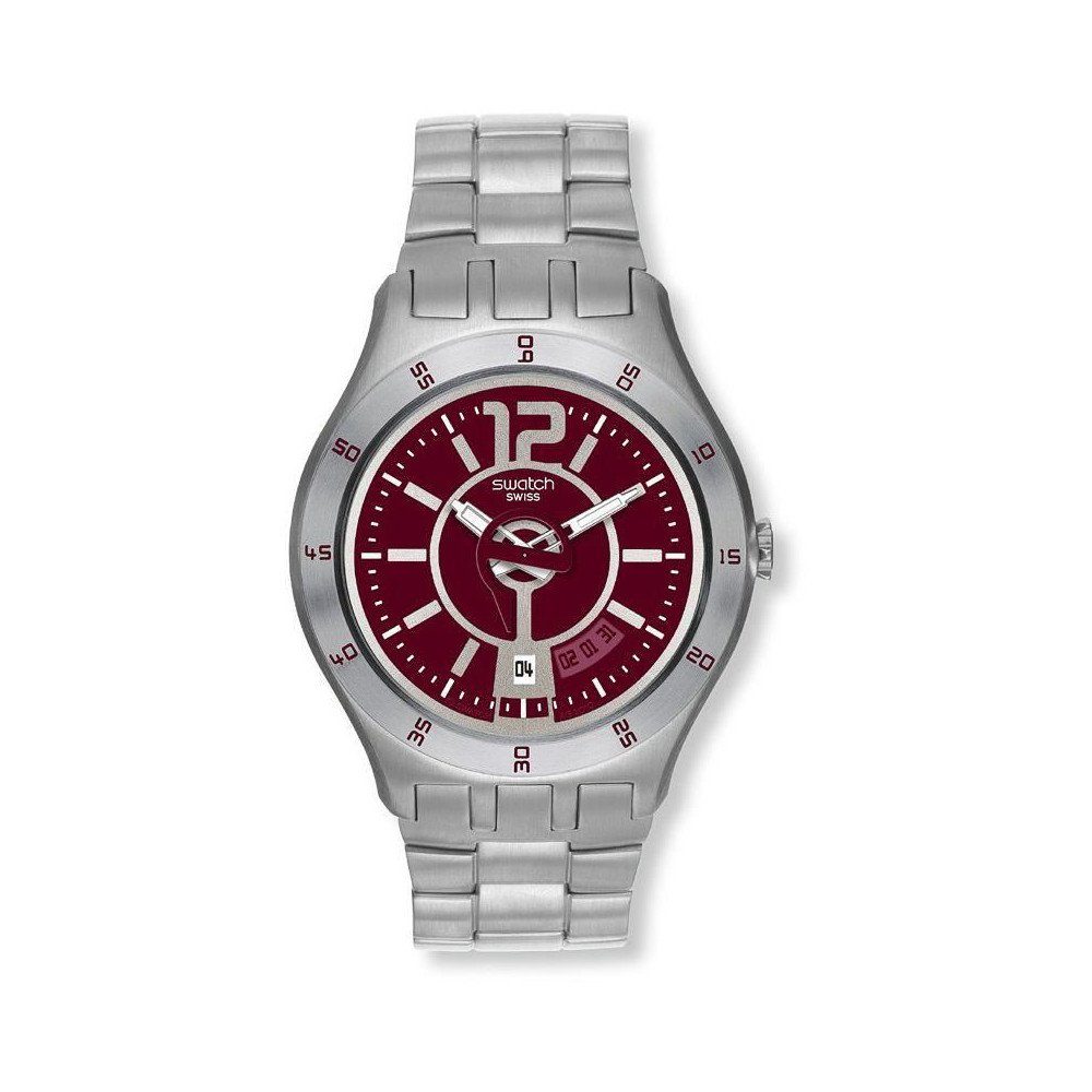 Tagesdatum Design, Uhr Massives Swatch 6 YTS405G, bei Quarzuhr
