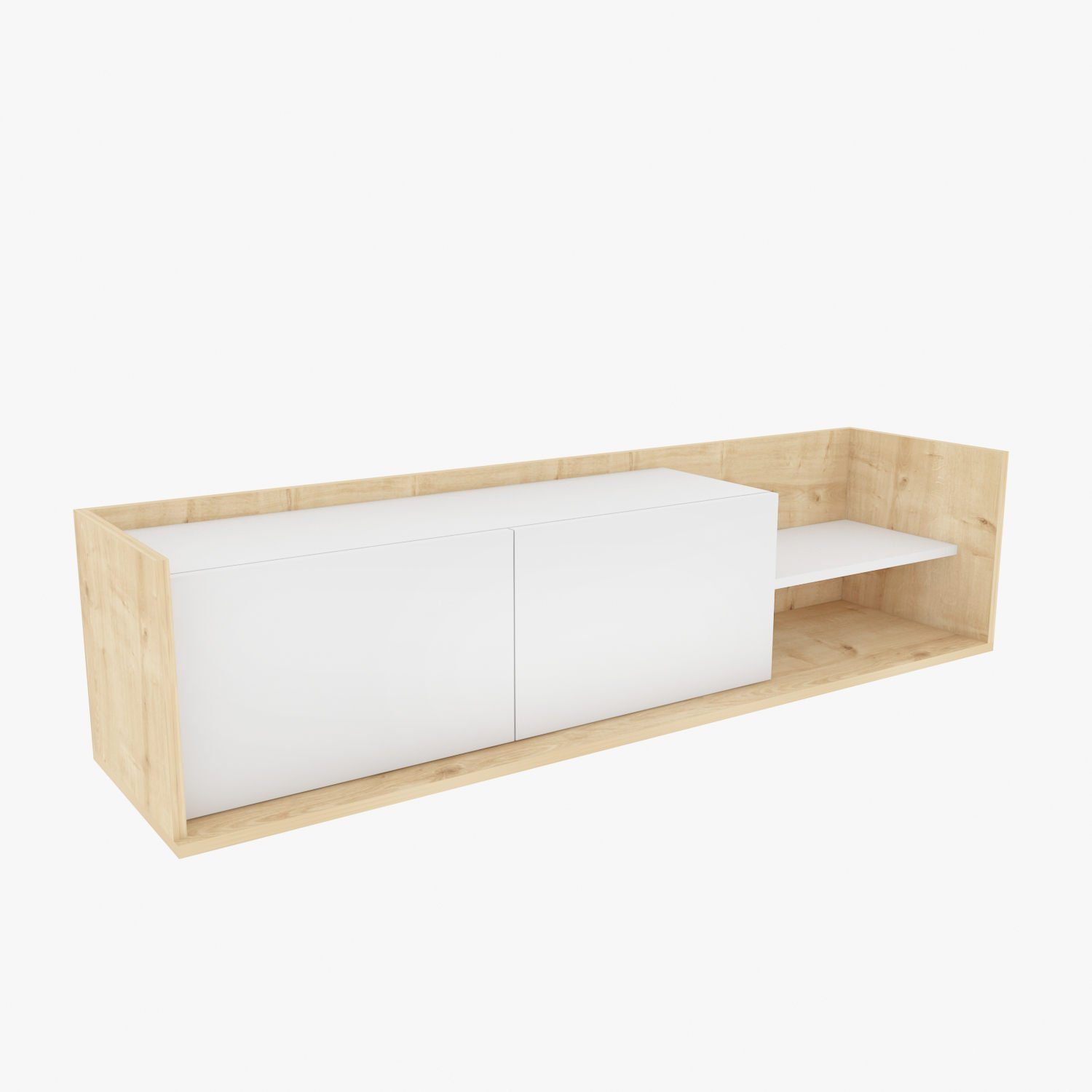 Skye Decor Melaminbeschichtete TV-Schrank cm, 36,8x160x35 Schränke, 100% Partikelplatte