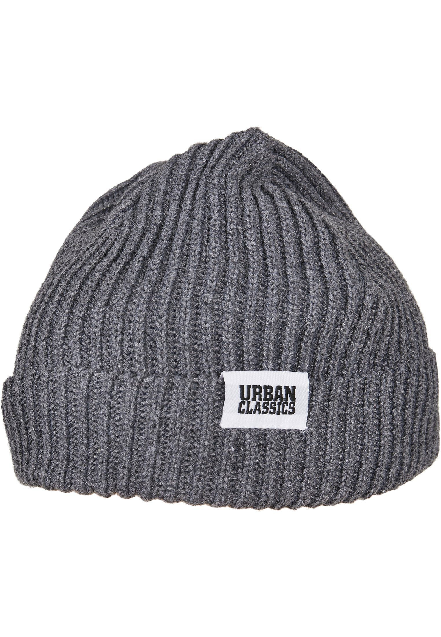 CLASSICS asphalt Recycled Unisex URBAN Fisherman Yarn Beanie Beanie (1-St)