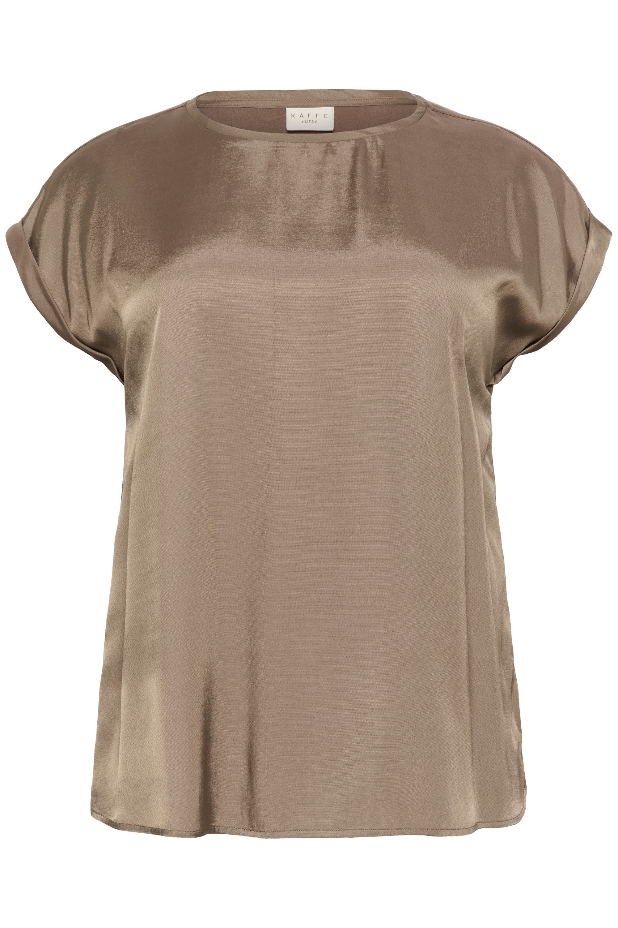 KAFFE Curve Langarmbluse Langarm-Bluse KCmilia Große Größen günstig online kaufen