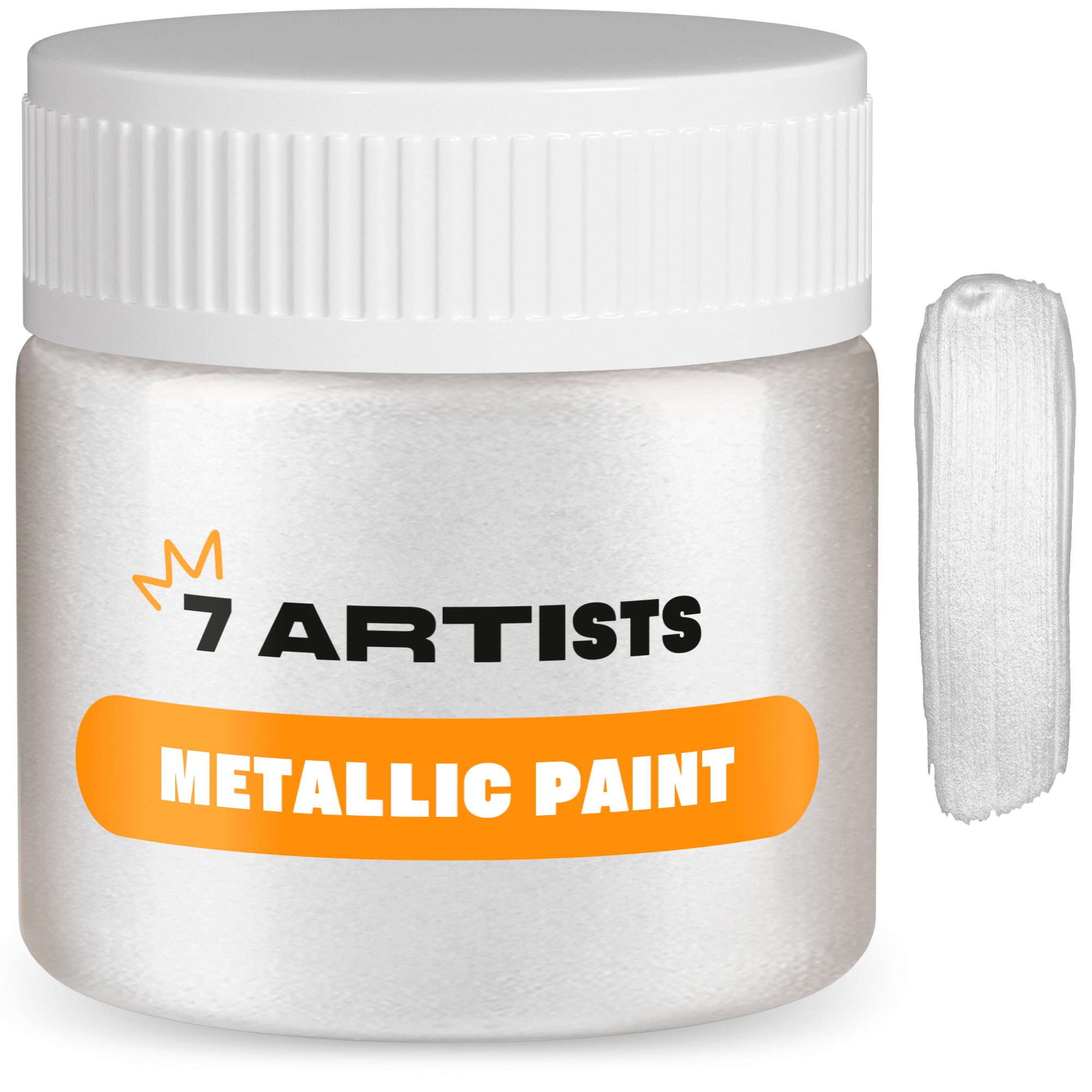 7 Artists Acrylfarbe 7 Artists Acrylfarbe Metallic 50 - 230 ml Gold, Silber