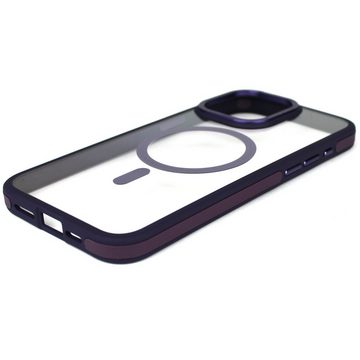 Wörleonline Handyhülle für Apple iPhone 15 Pro Max Hülle durchsichtig, Schutzhülle mit flexiblem TPU-Rahmen, MagSafe kompatible Hülle