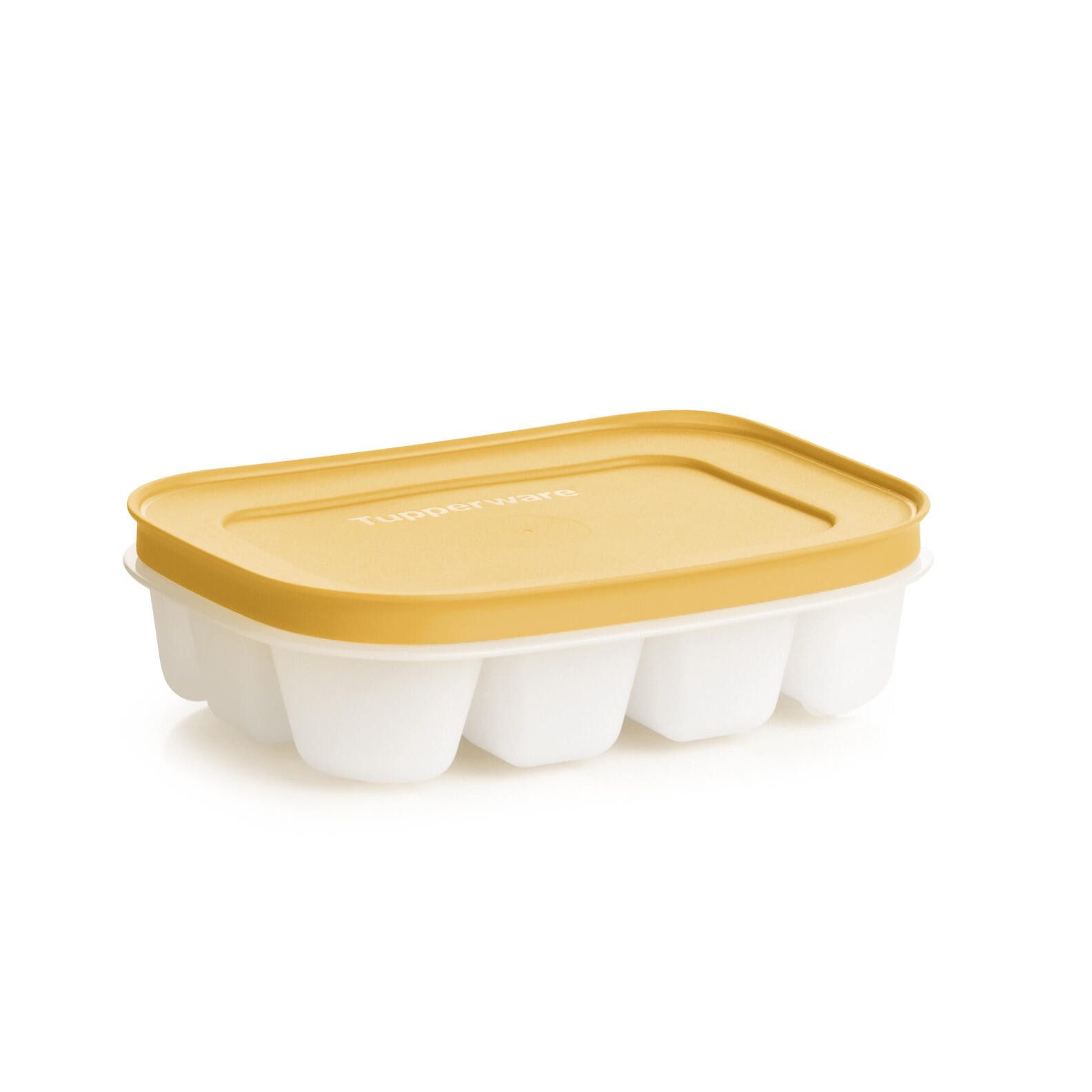 TUPPERWARE Eiswürfelbehälter Tupperware Eiswürfelbehälter gelb 160ml